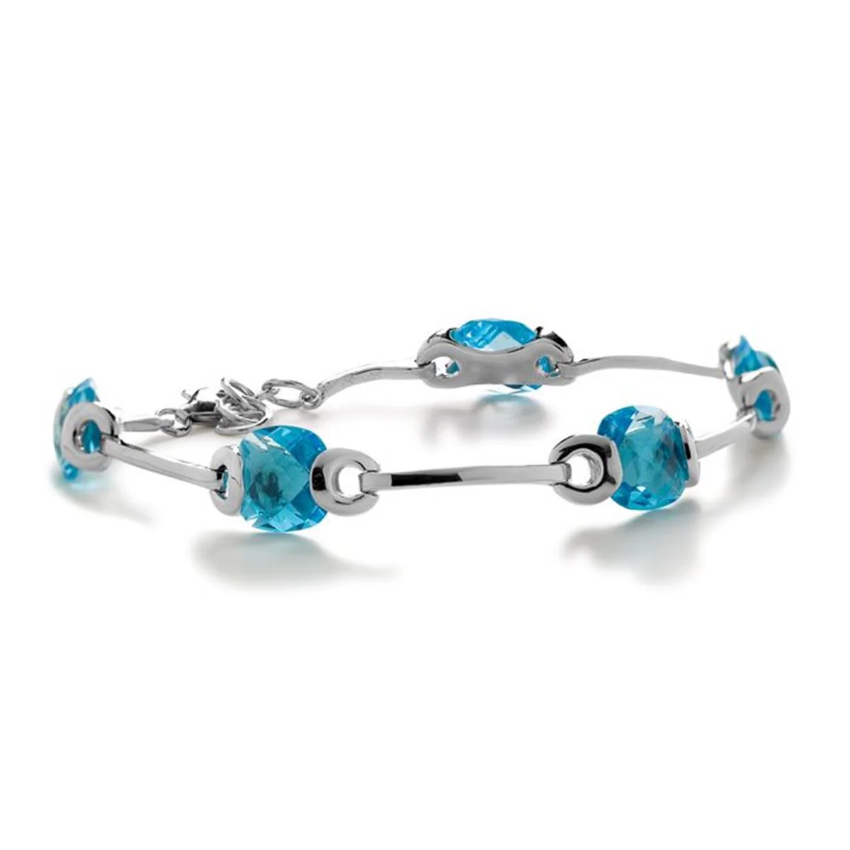 Pulsera Mou Plata De Ley 925 - Mou AZUL
