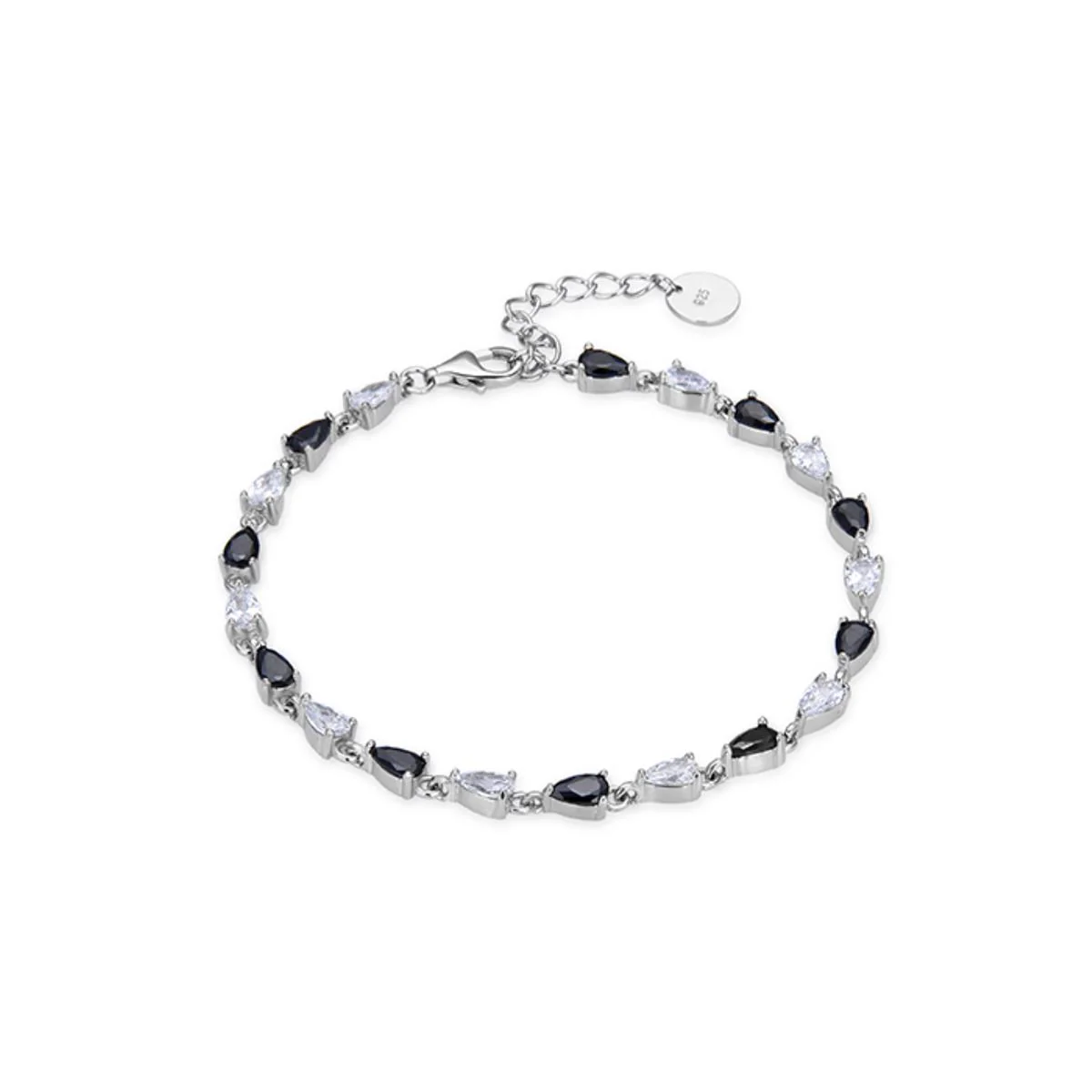 Pulsera Muanyala Plata de Ley 925 - Muanyala NEGRO