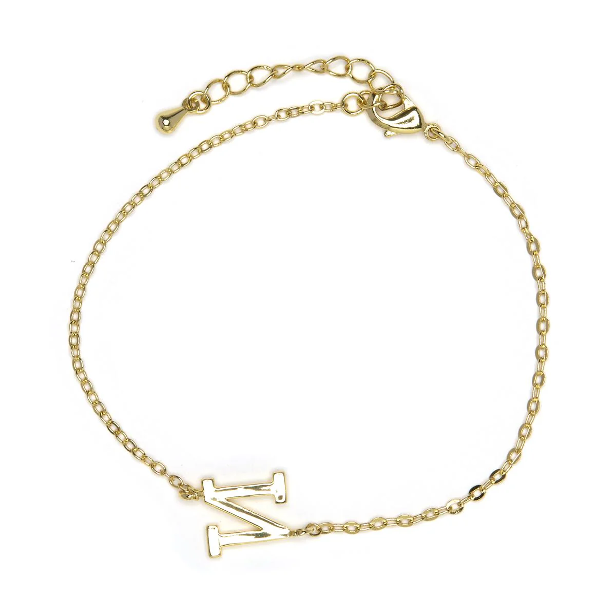 Pulsera Alphabet acabado oro 18k - N AMARILLO - Image 2