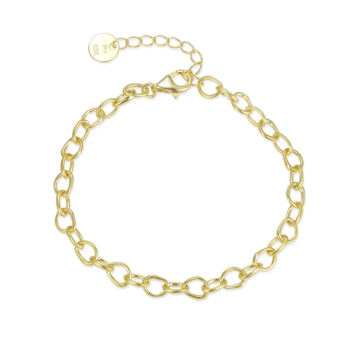 Pulsera Nabeel Plata De Ley 925 - Nabeel AMARILLO - Image 2