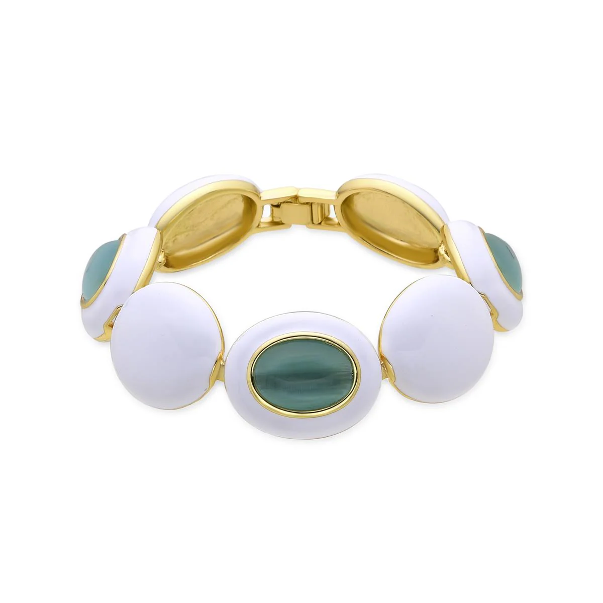 Pulsera Nadic acabado en oro amarillo 18K - Nadic AZUL