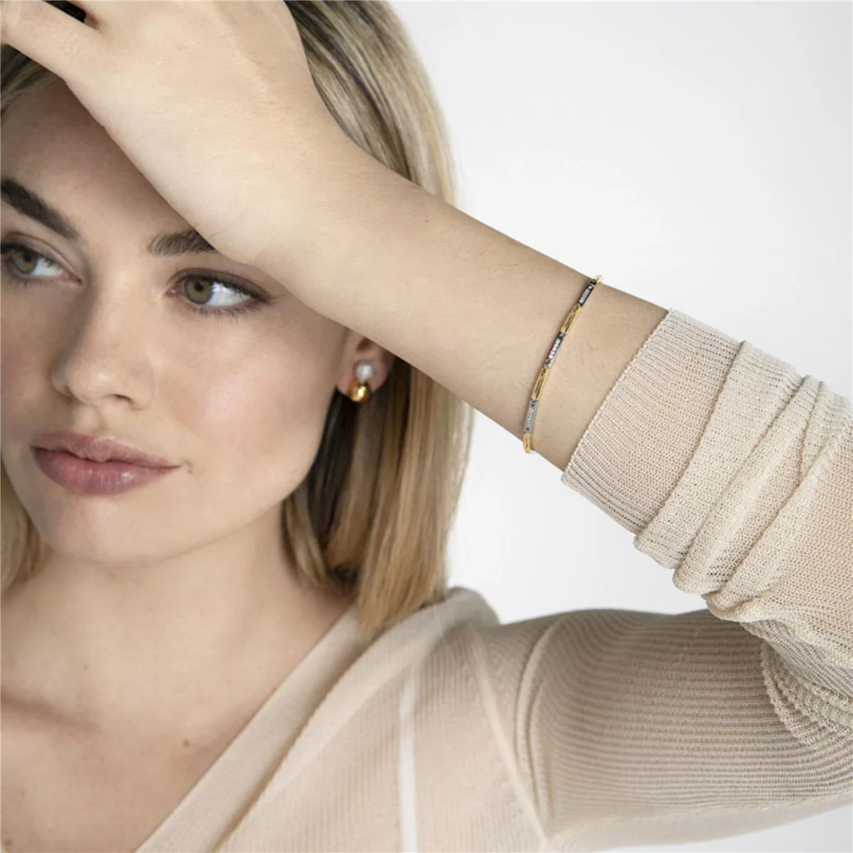 Pulsera Naith Plata De Ley 925 - Naith BLANCO - Image 3