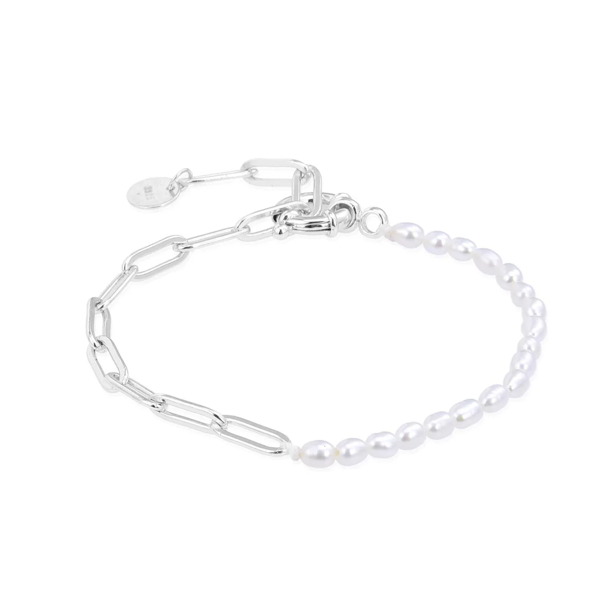 Pulsera Nakhi Plata De Ley 925 - Nakhi BLANCO