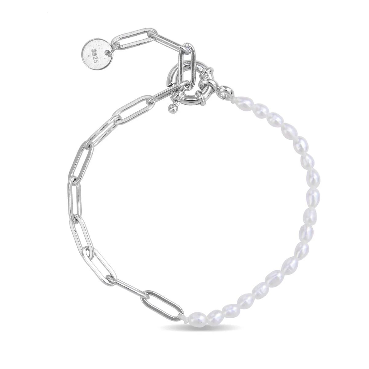 Pulsera Nakhi Plata De Ley 925 - Nakhi BLANCO - Image 2