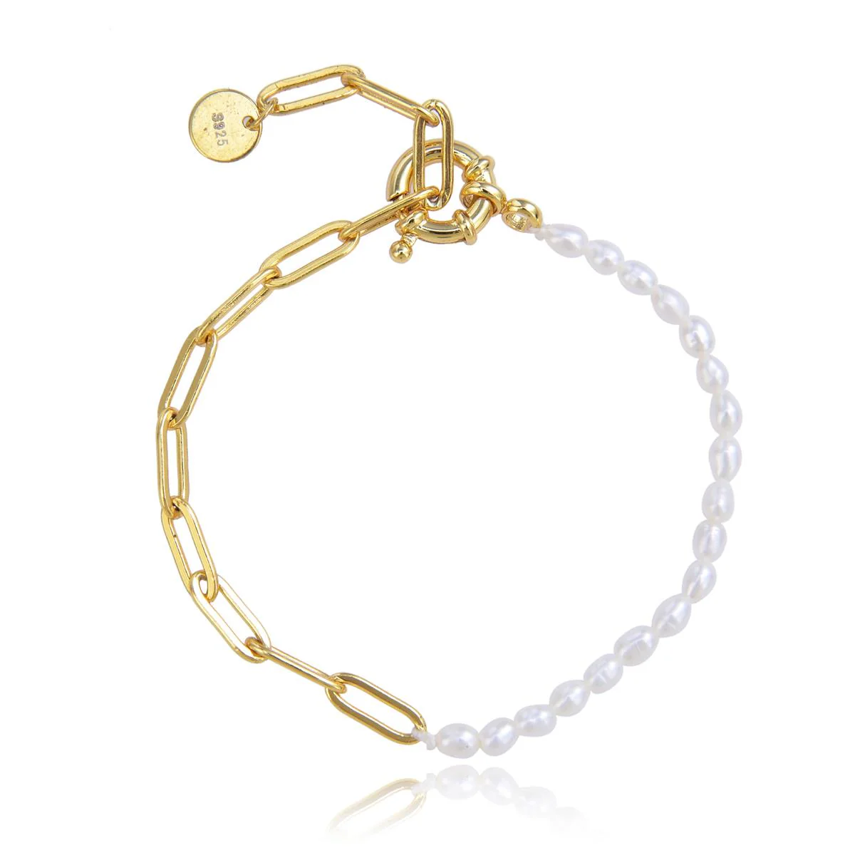Pulsera Nakhi Plata De Ley 925 - Nakhi BLANCO - Image 2