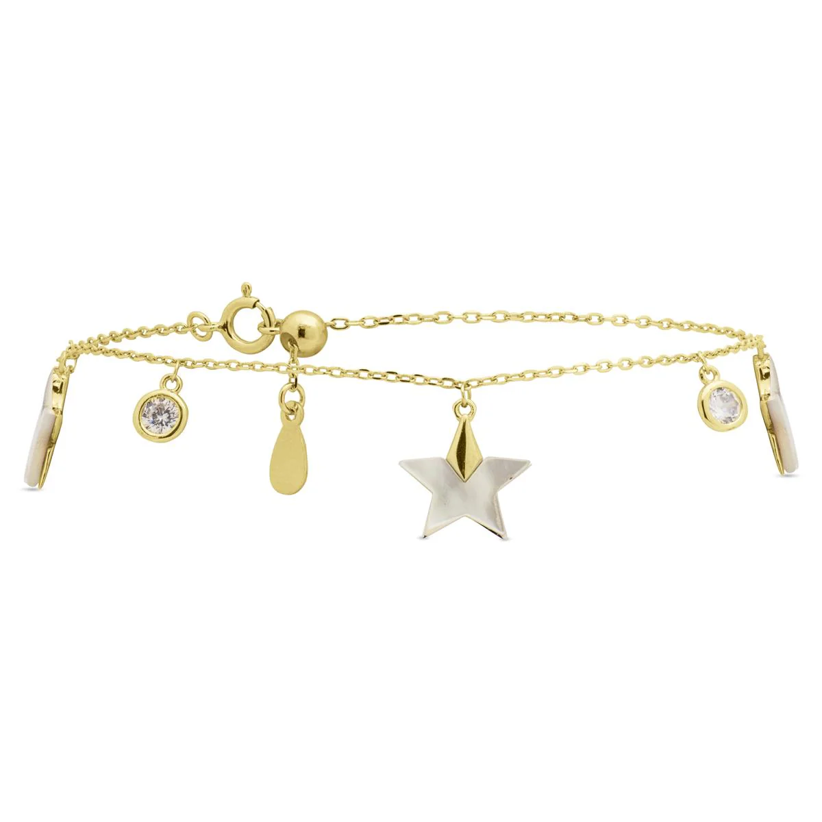 Pulsera Naliam Plata De Ley 925 - Naliam BLANCO