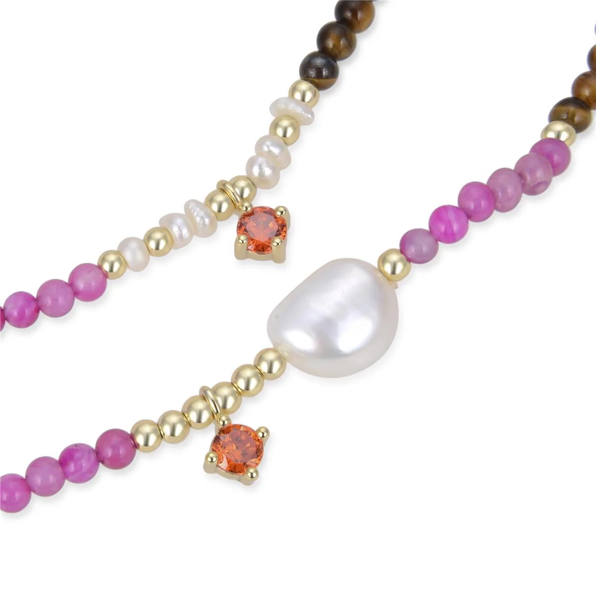 Pulsera Nasy Plata De Ley 925 - Nasy MARRON - Image 3