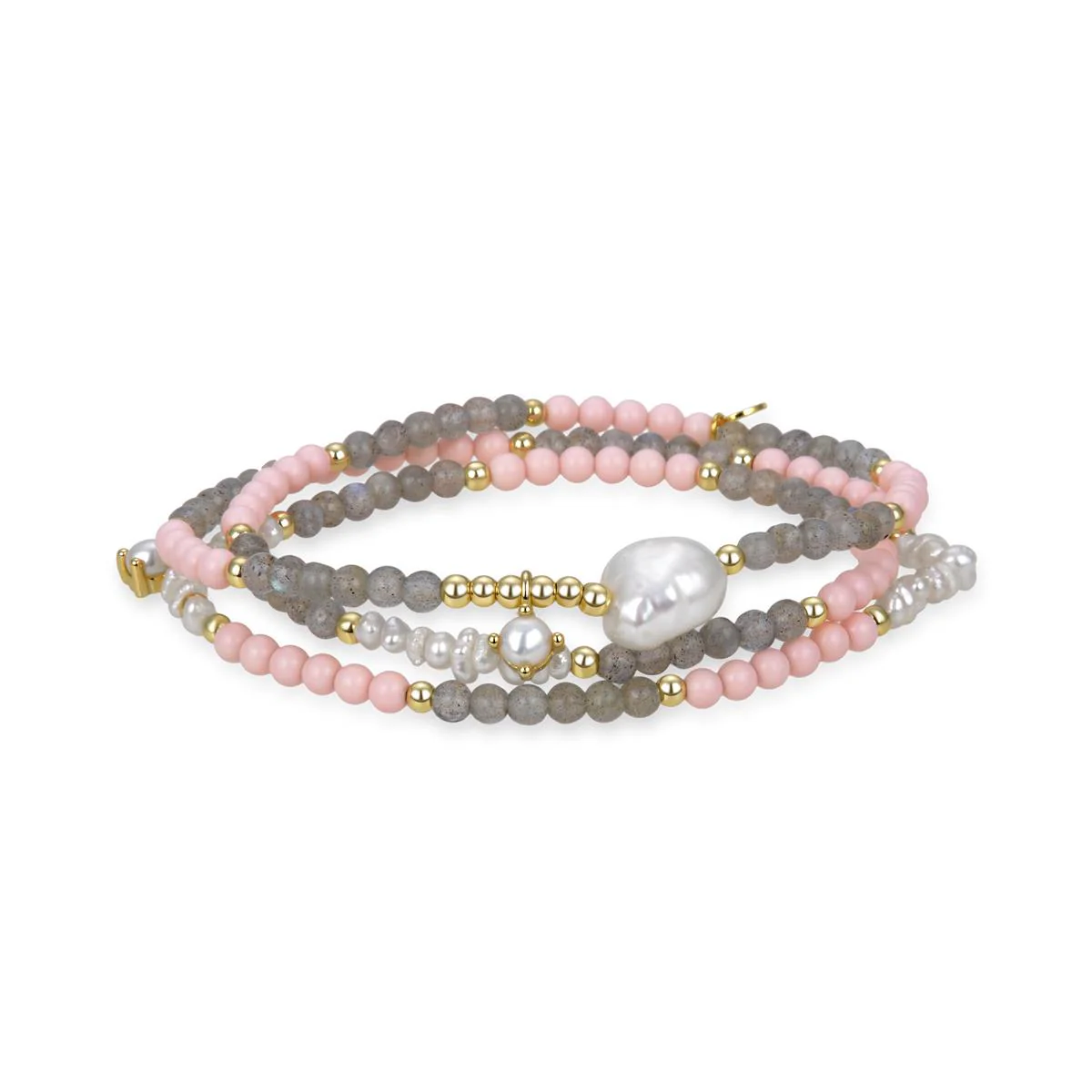Pulsera Nasy Plata De Ley 925 - Nasy GRIS