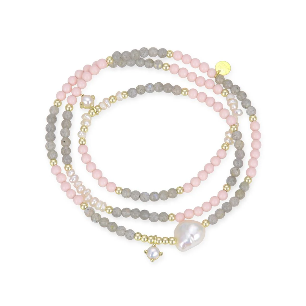 Pulsera Nasy Plata De Ley 925 - Nasy GRIS - Image 2