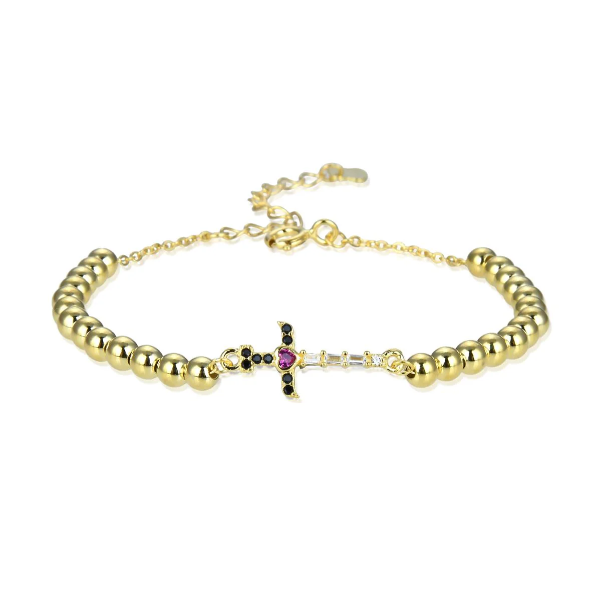 Pulsera Nedur Plata De Ley 925 - Nedur MULTICOLOR