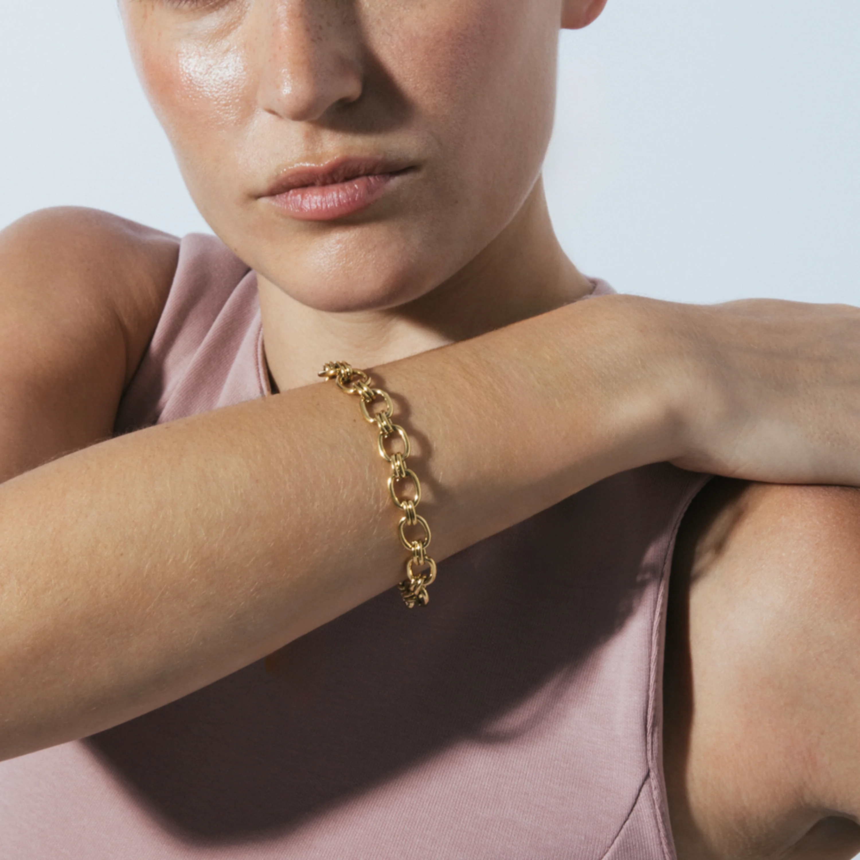 Pulsera acabado en oro amarillo 18k - Neehi - Image 6