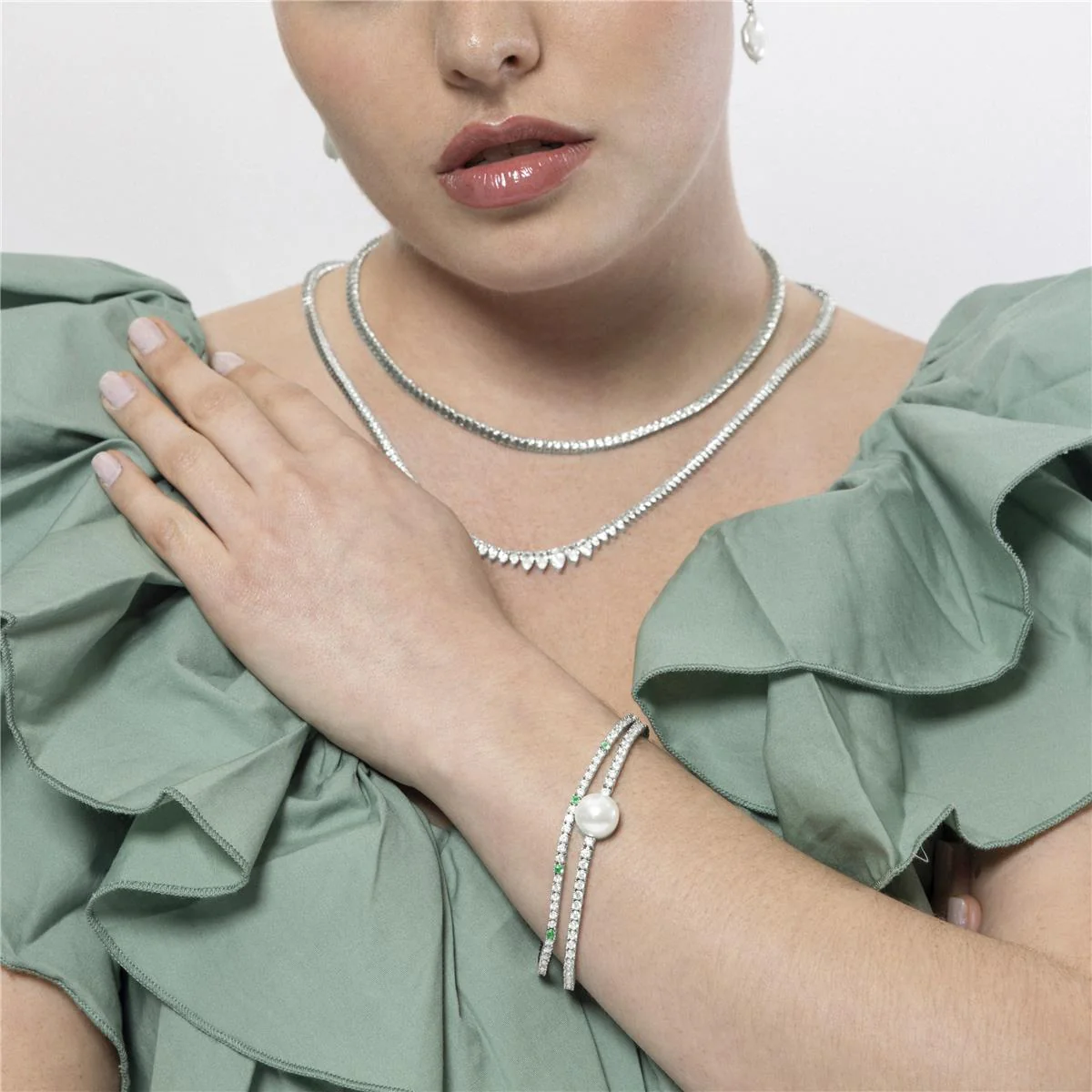 Pulsera Nejad Plata de Ley 925 - Nejad AZUL - Image 3