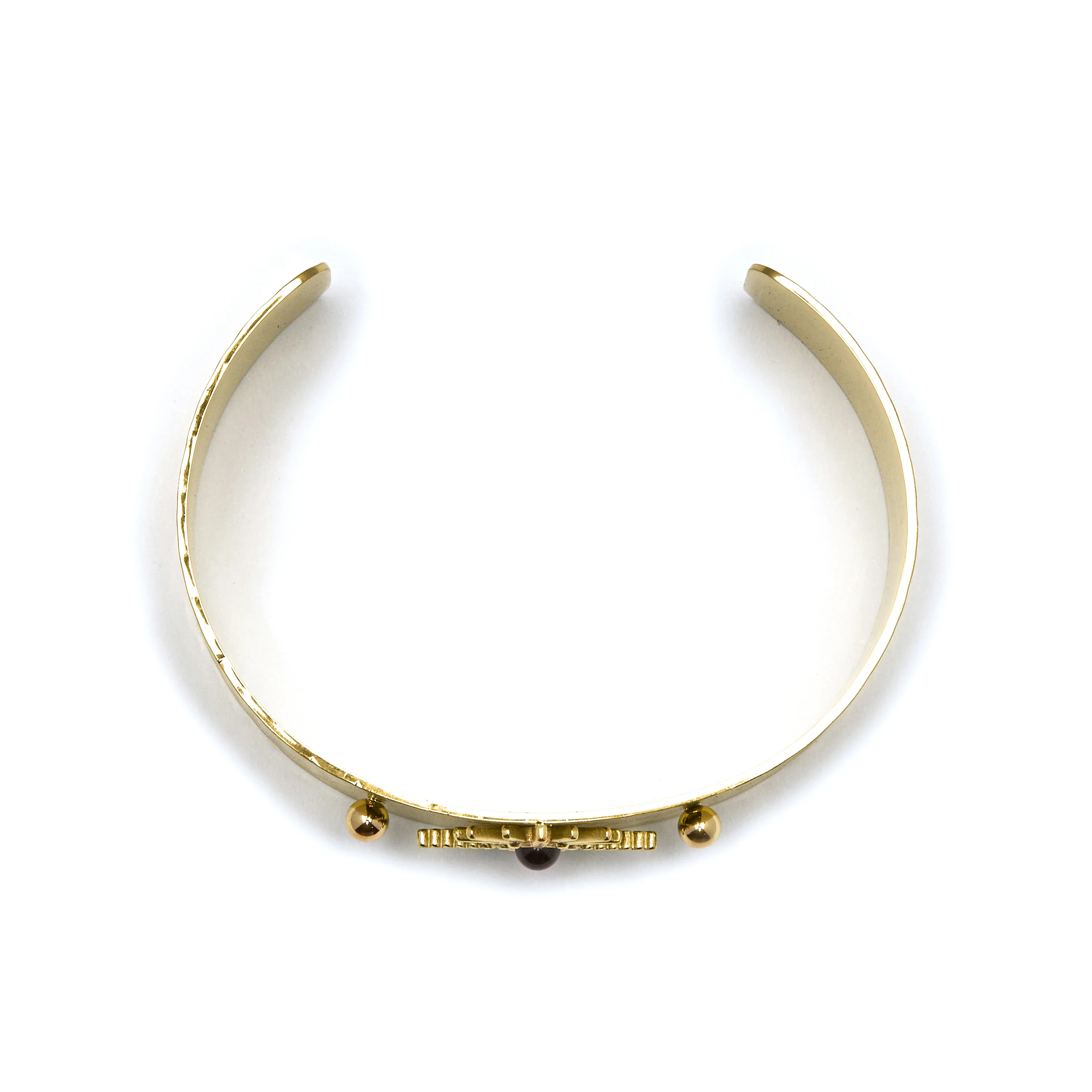 Pulsera de Onix acabada en oro amarillo 18K- Nepai - Image 3