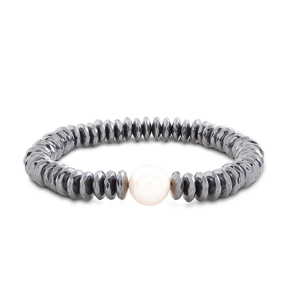 Pulsera Nethsam hematite y perla - Nethsam MULTICOLOR