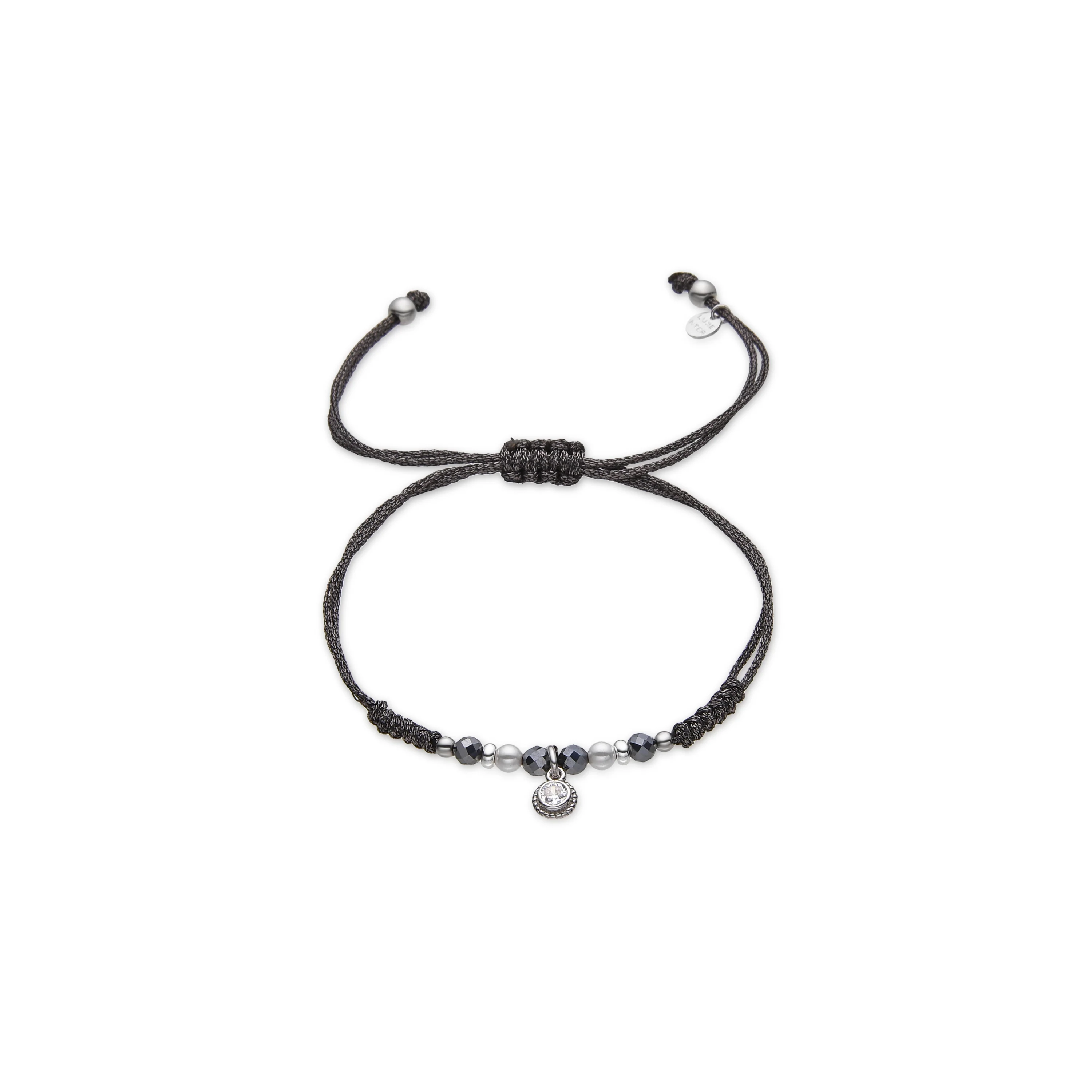 Pulsera de Plata de Ley 925 y Perla Blanca acabado en rodio - Nexa
