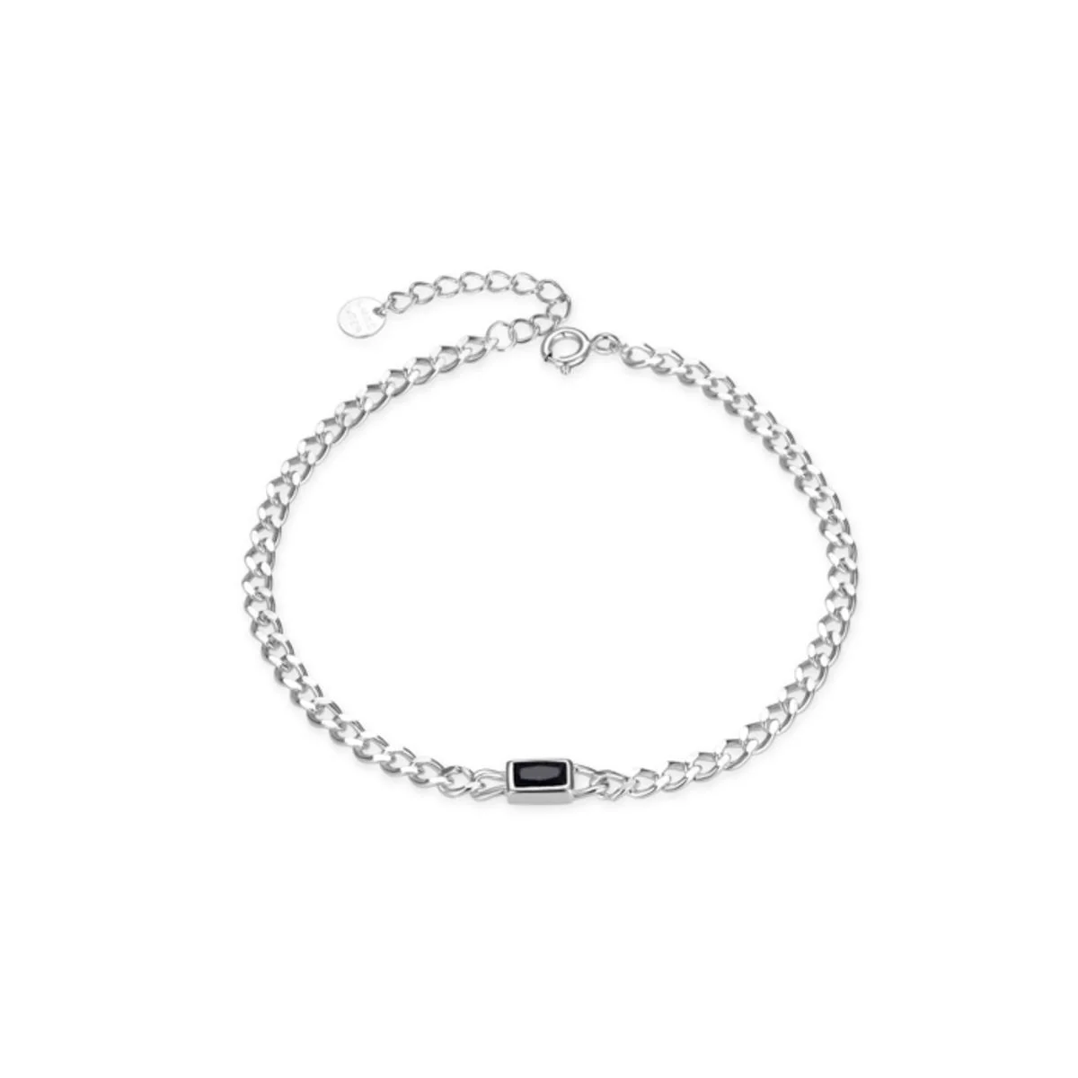 Pulsera Nexsa Plata De Ley 925 - Nexsa NEGRO