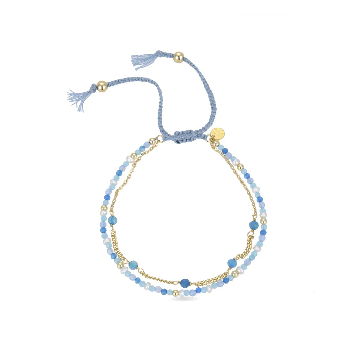 Pulsera Nihask Plata De Ley 925 - Nihask AZUL - Image 2