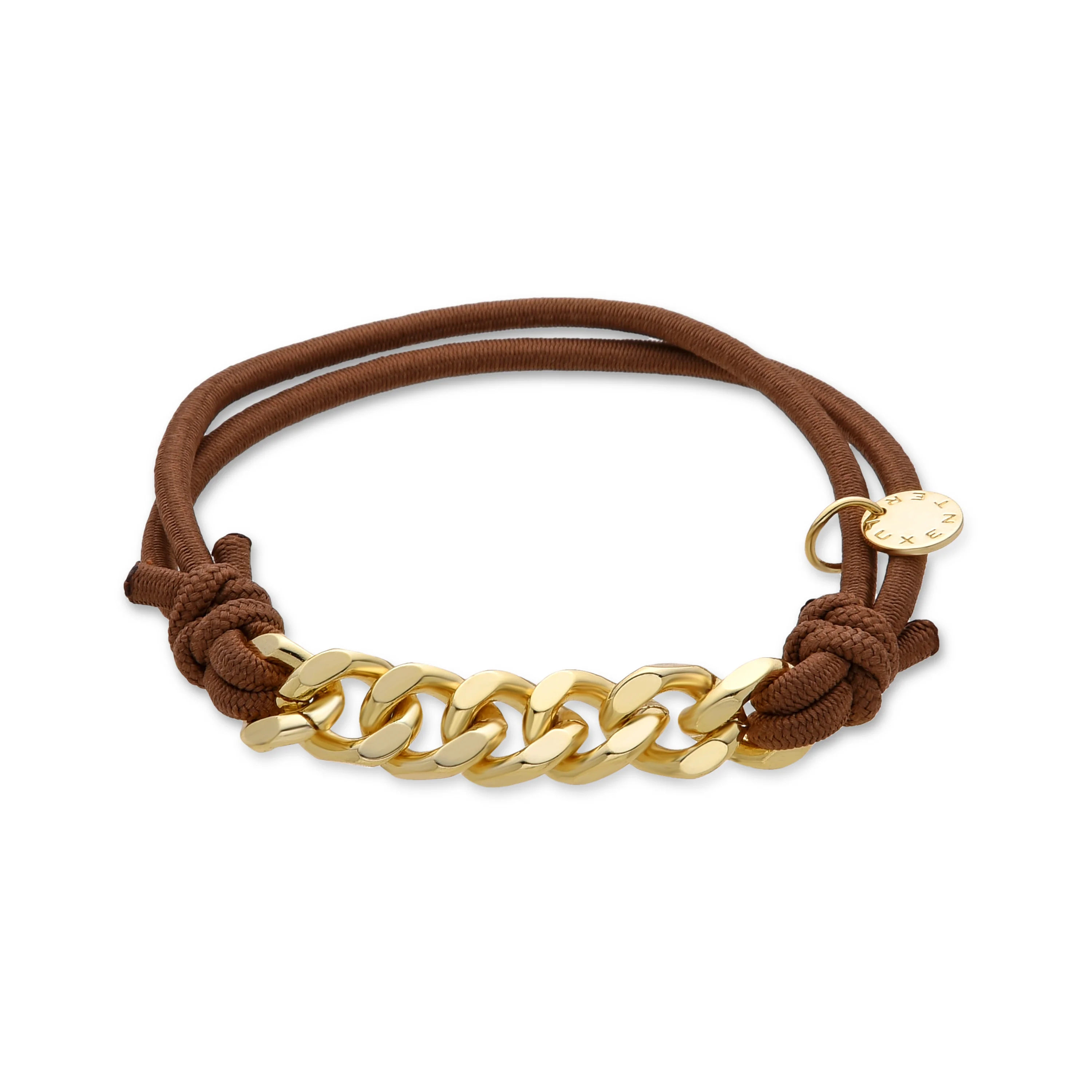 Coletero acabado en oro amarillo 18K - Niloc