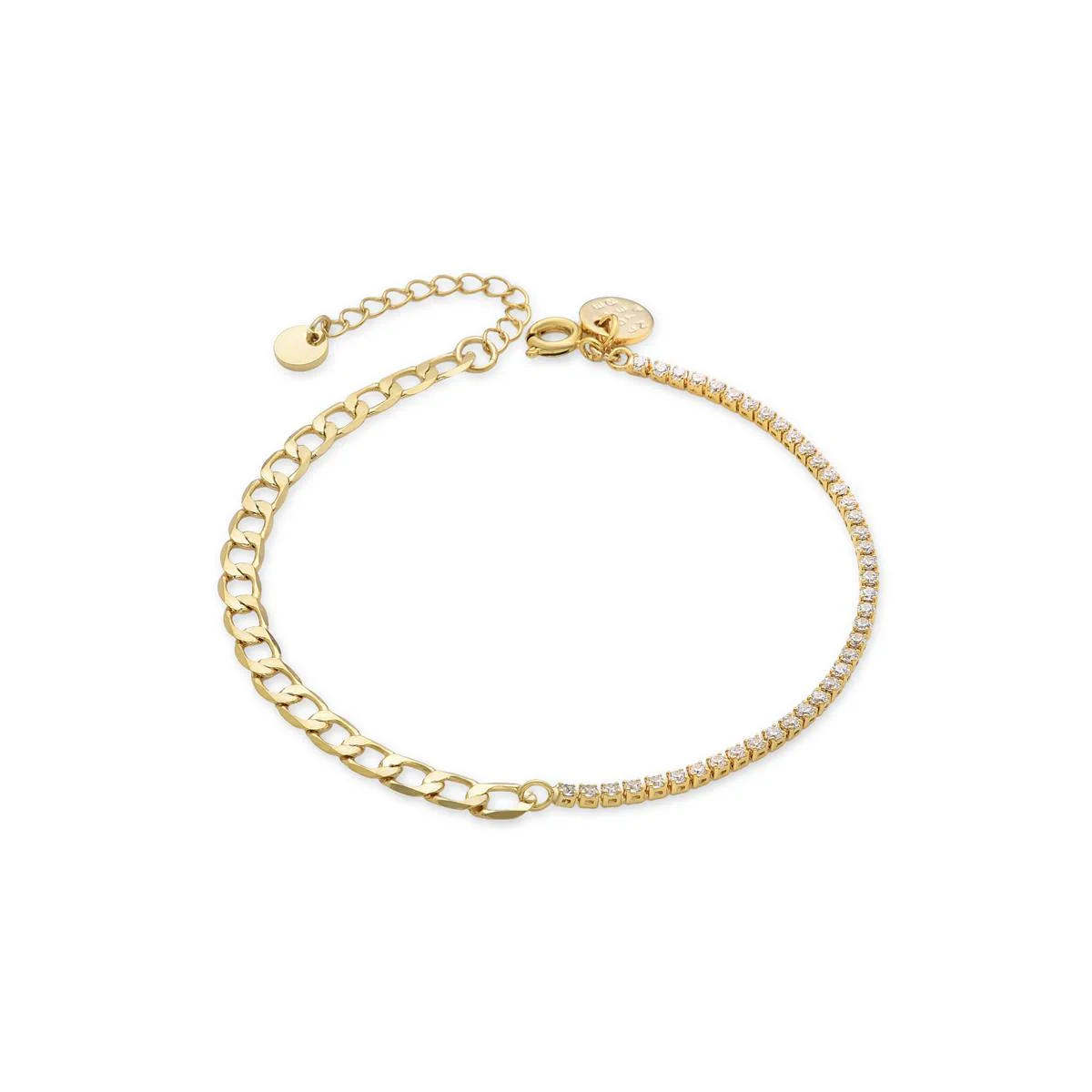 Pulsera Nirik acabado en Oro amarillo de 18 Kts - Nirik BLANCO