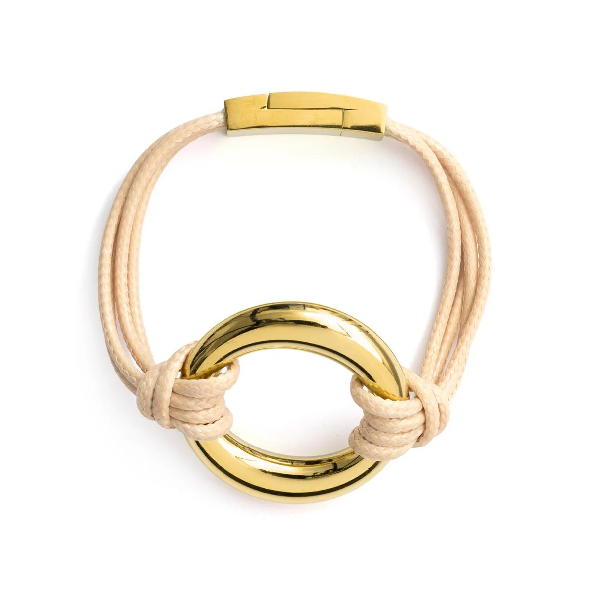 Pulsera acabado en oro amarillo de 18k - Monimil - Image 3