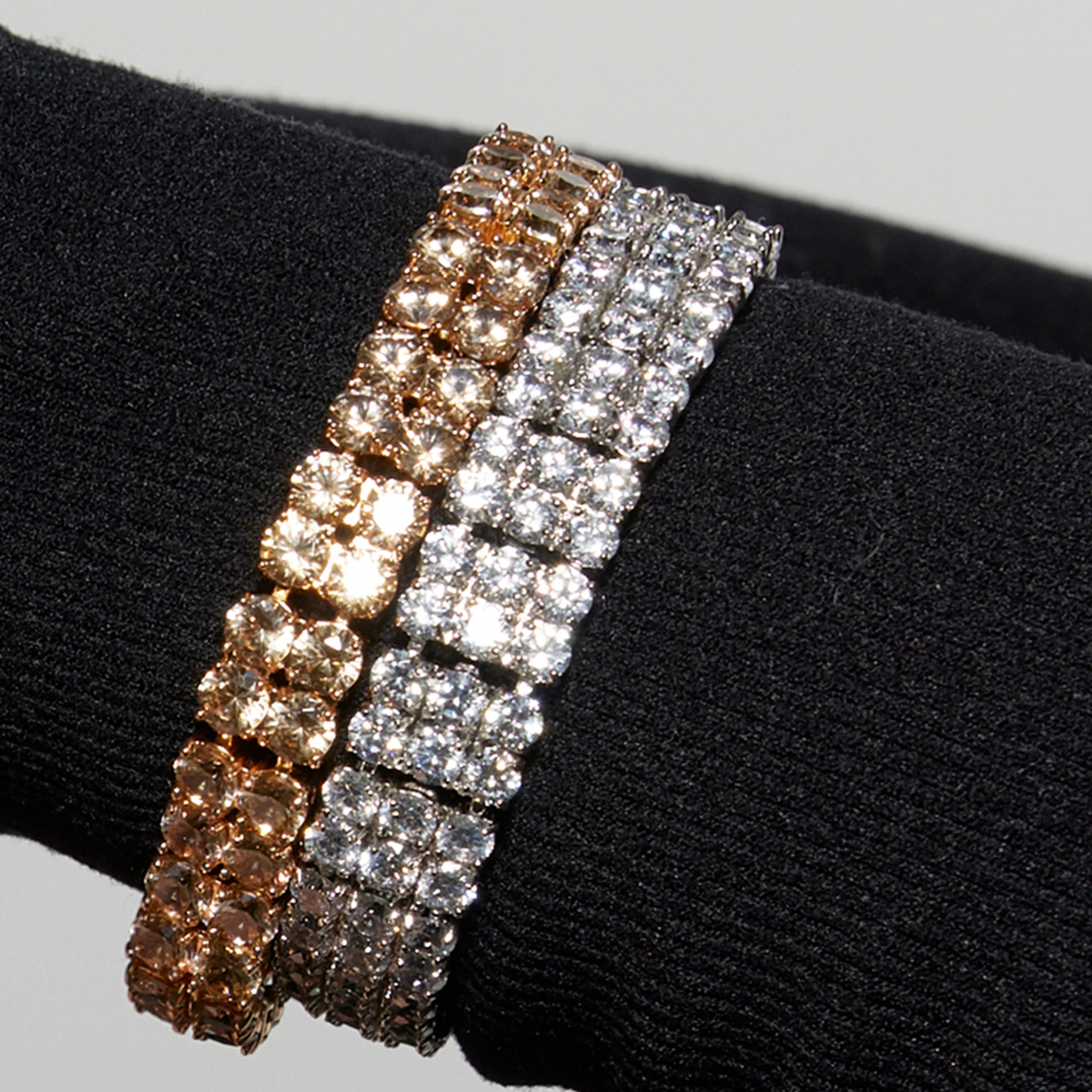 Pulsera con Circonita Brillante acabado oro 18k - Oyal - Image 4