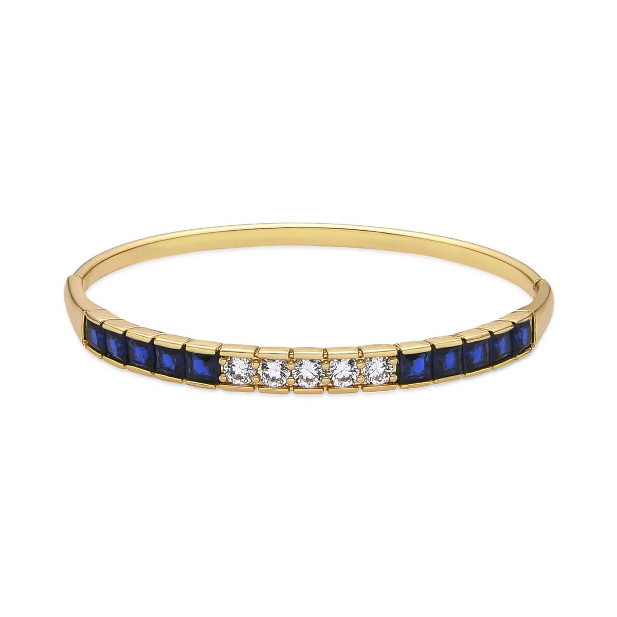 Pulsera Pruzi acabado oro amarillo 18k - Pruzi AZUL