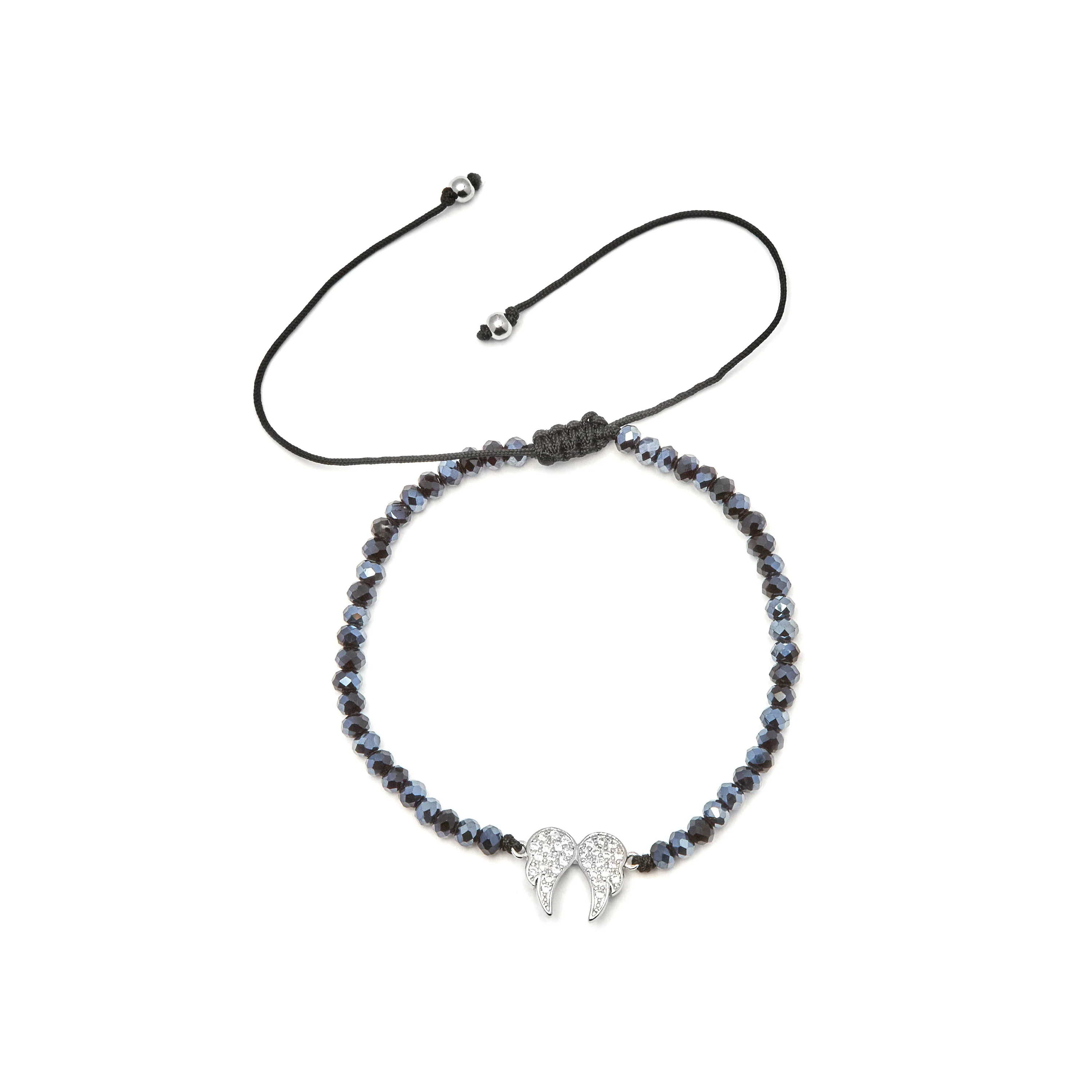 Pulsera de Plata de Ley 925 con Circonita Brillante acabada en rodio - Pureza - Image 3