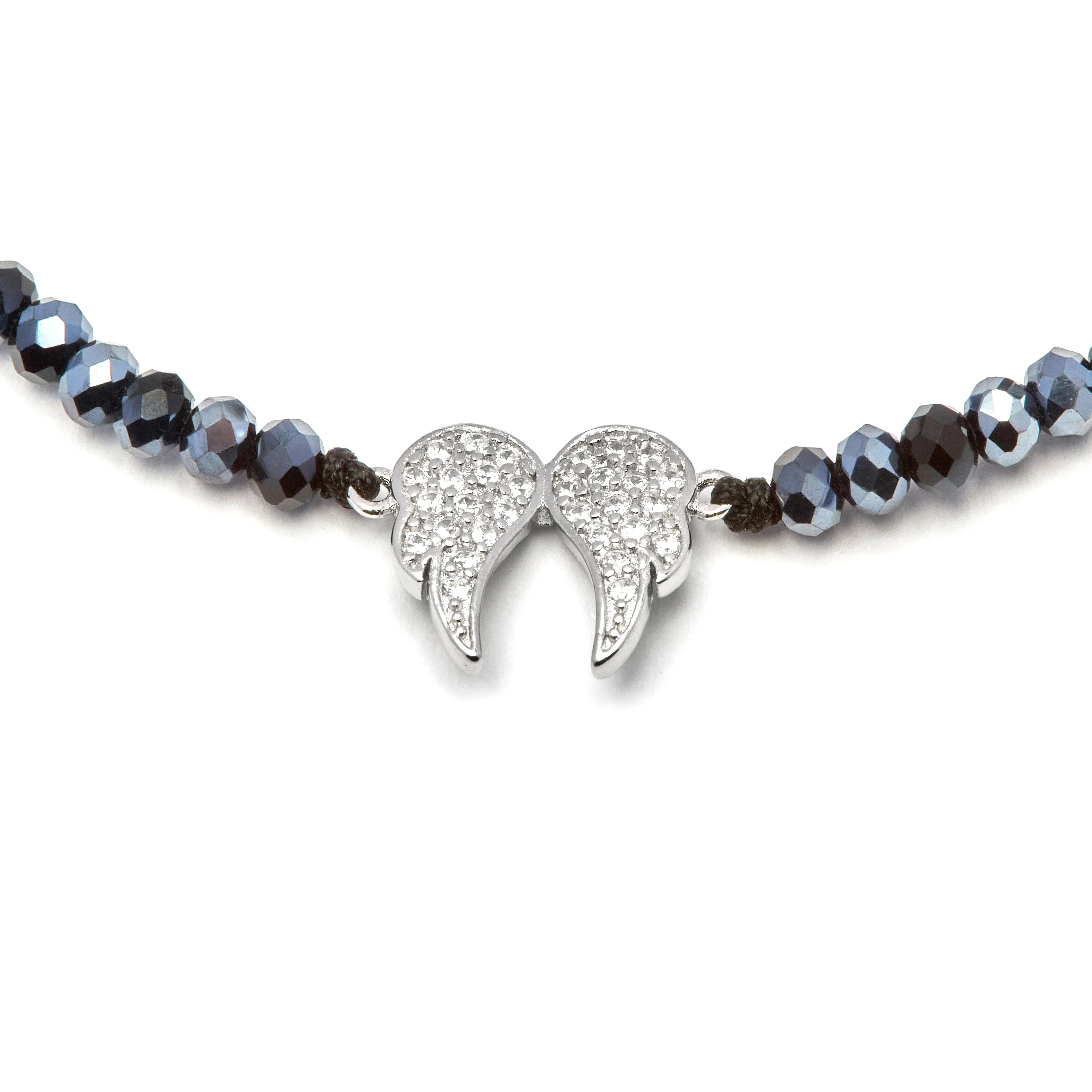 Pulsera de Plata de Ley 925 con Circonita Brillante acabada en rodio - Pureza - Image 5