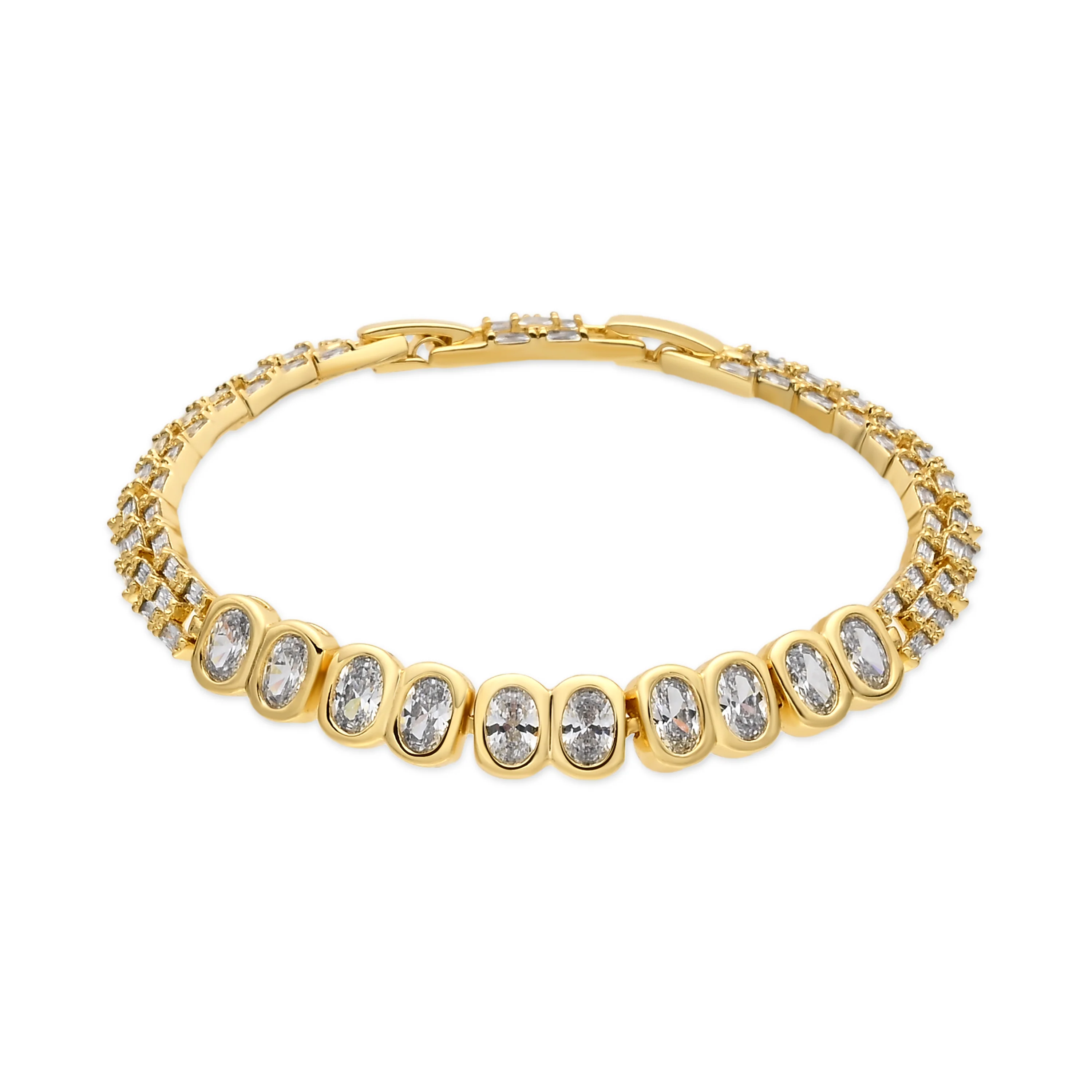 Pulsera Rabe acabado oro amarillo 18k - Rabe