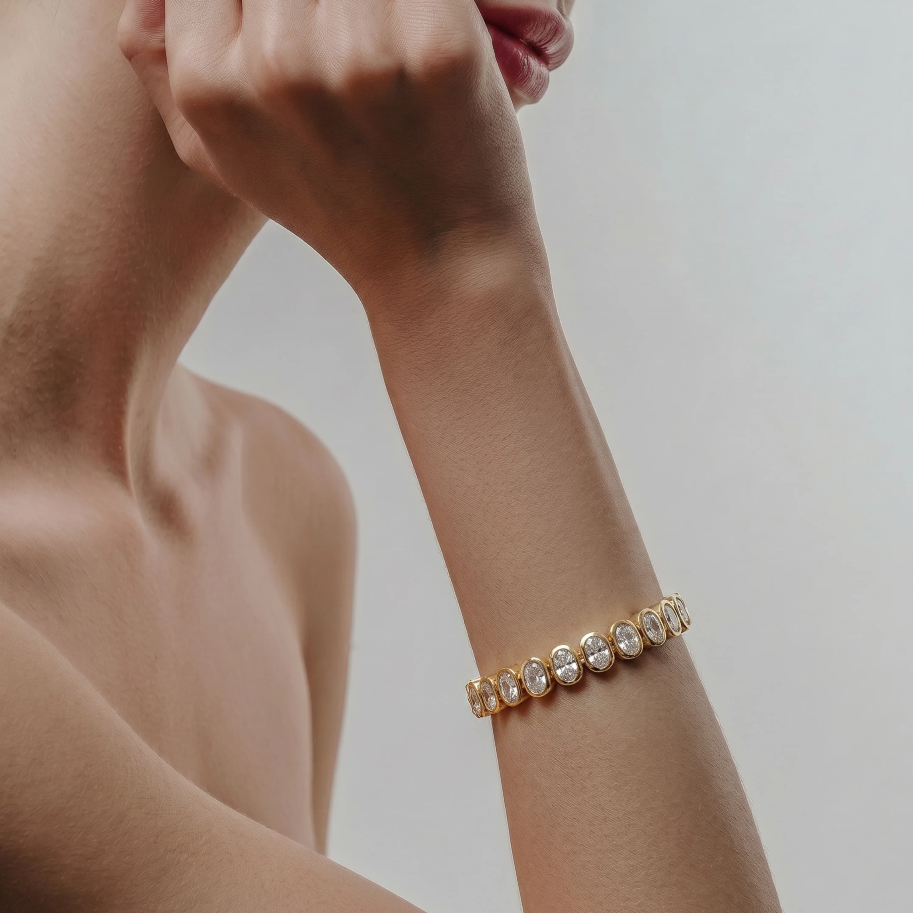 Pulsera Rabe acabado oro amarillo 18k - Rabe - Image 2