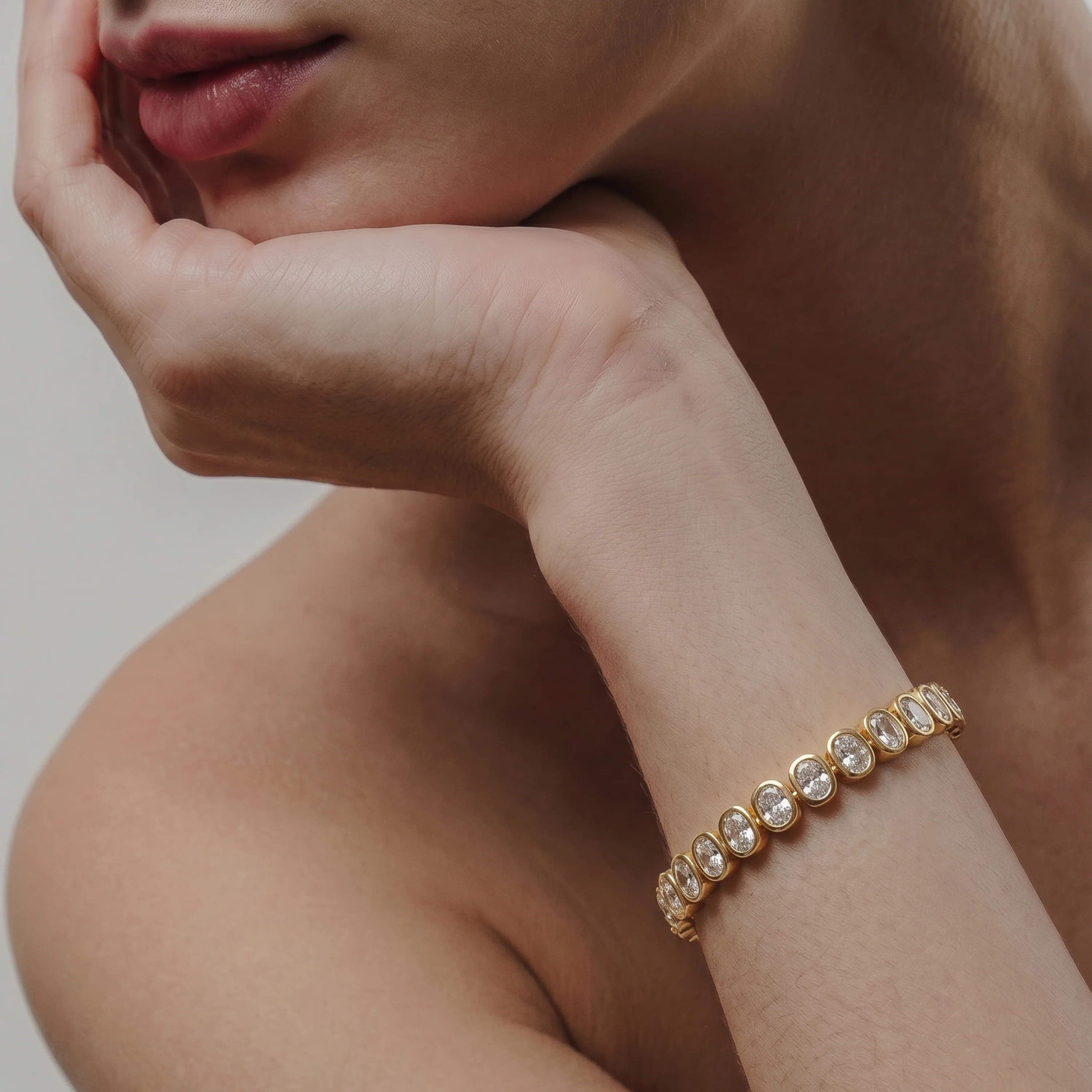 Pulsera Rabe acabado oro amarillo 18k - Rabe - Image 4