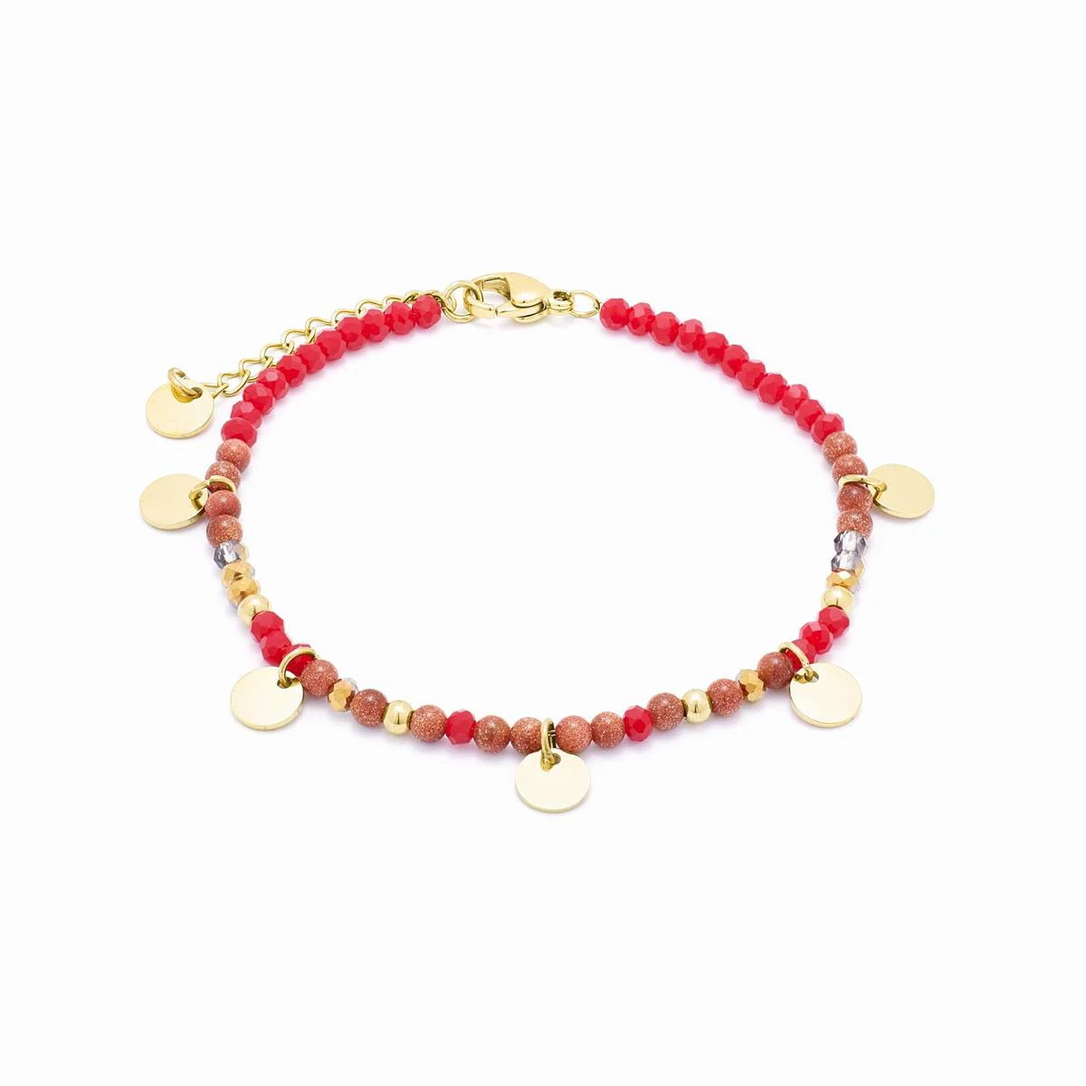 Pulsera Radwi acabado oro 18k - Radwi ROJO