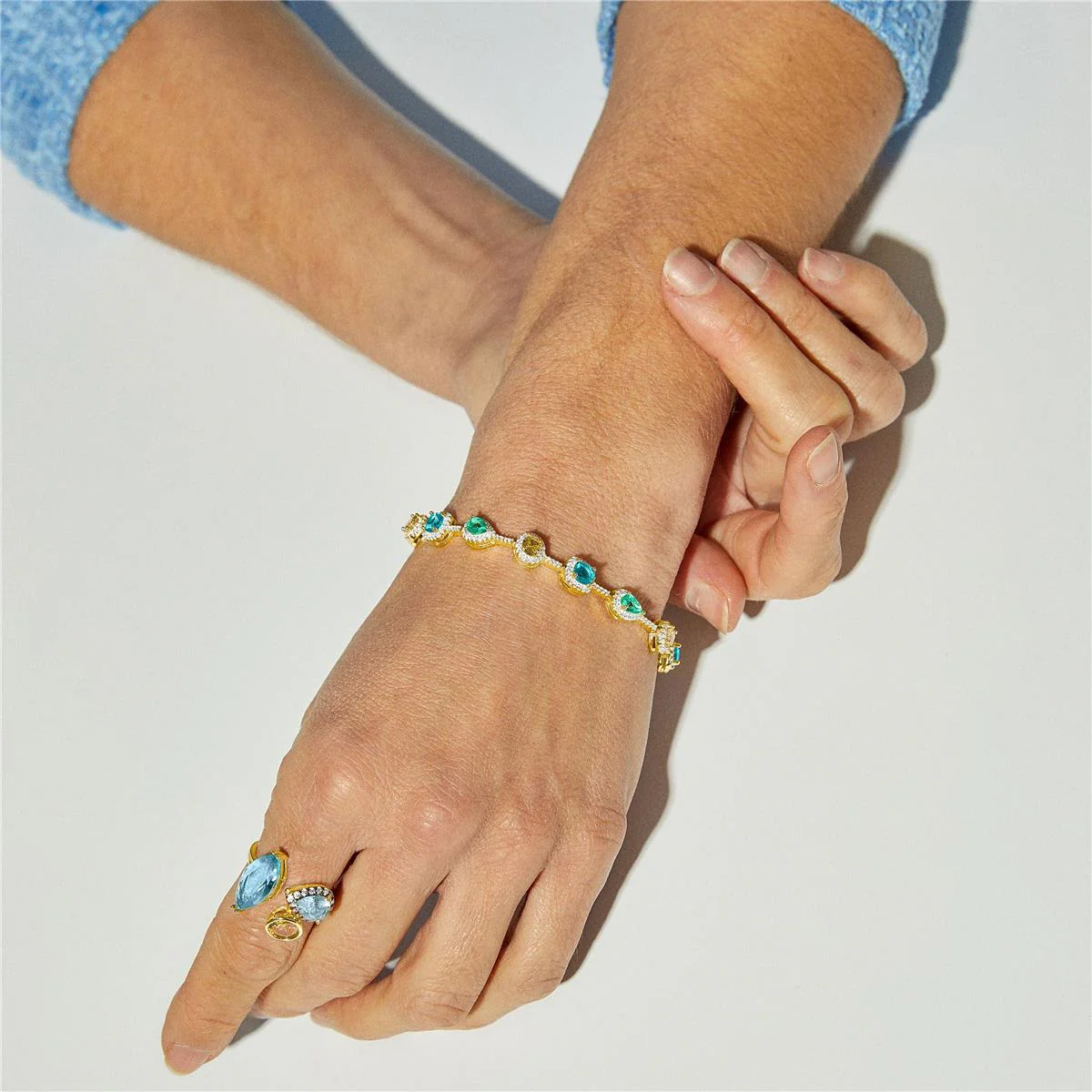 Pulsera Rakatari Plata De Ley 925 - Rakatari MULTICOLOR - Image 2