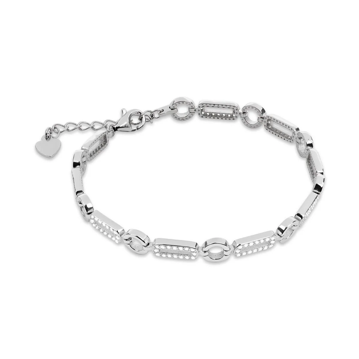 Pulsera Rakla Plata De Ley 925 - Rakla BLANCO
