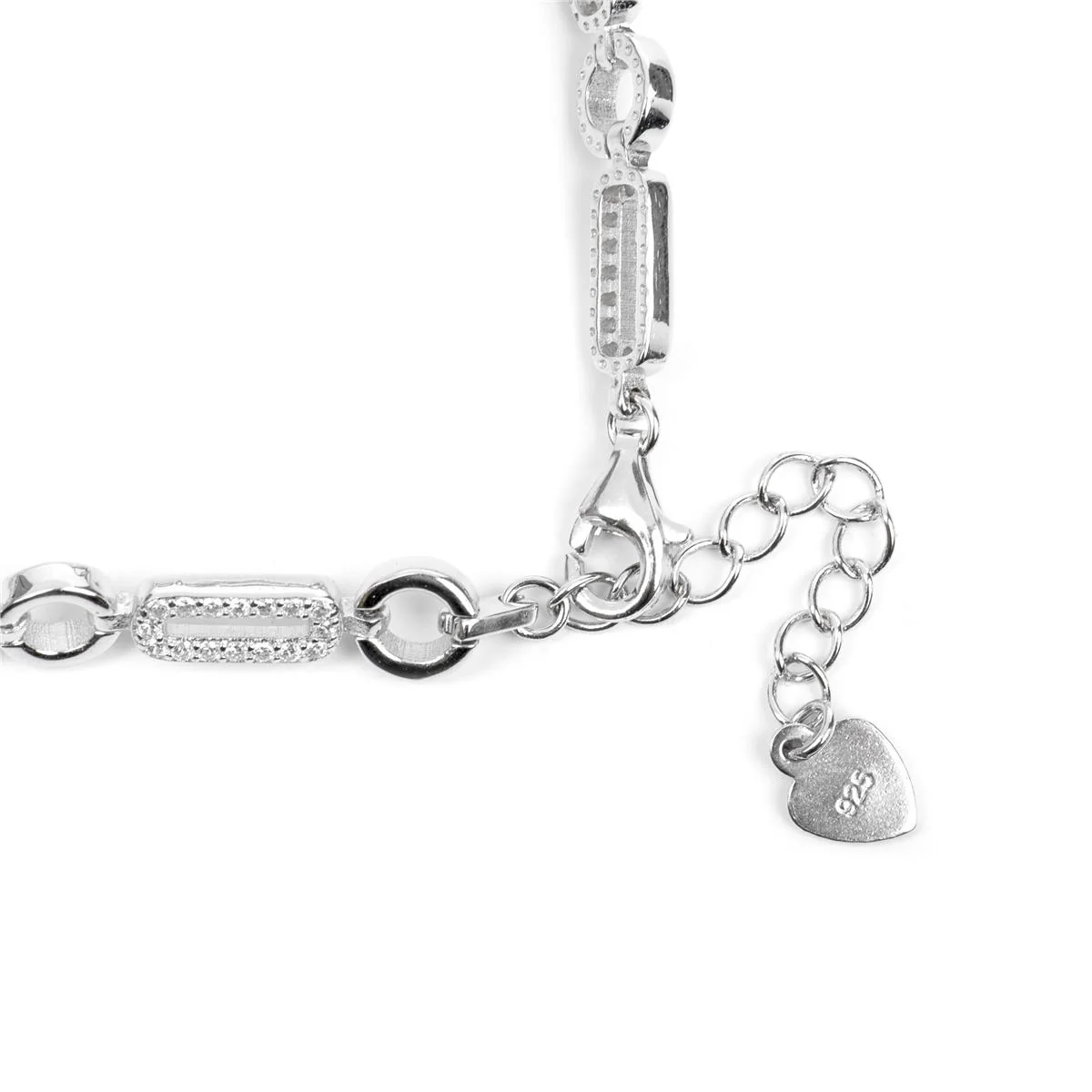 Pulsera Rakla Plata De Ley 925 - Rakla BLANCO - Image 4