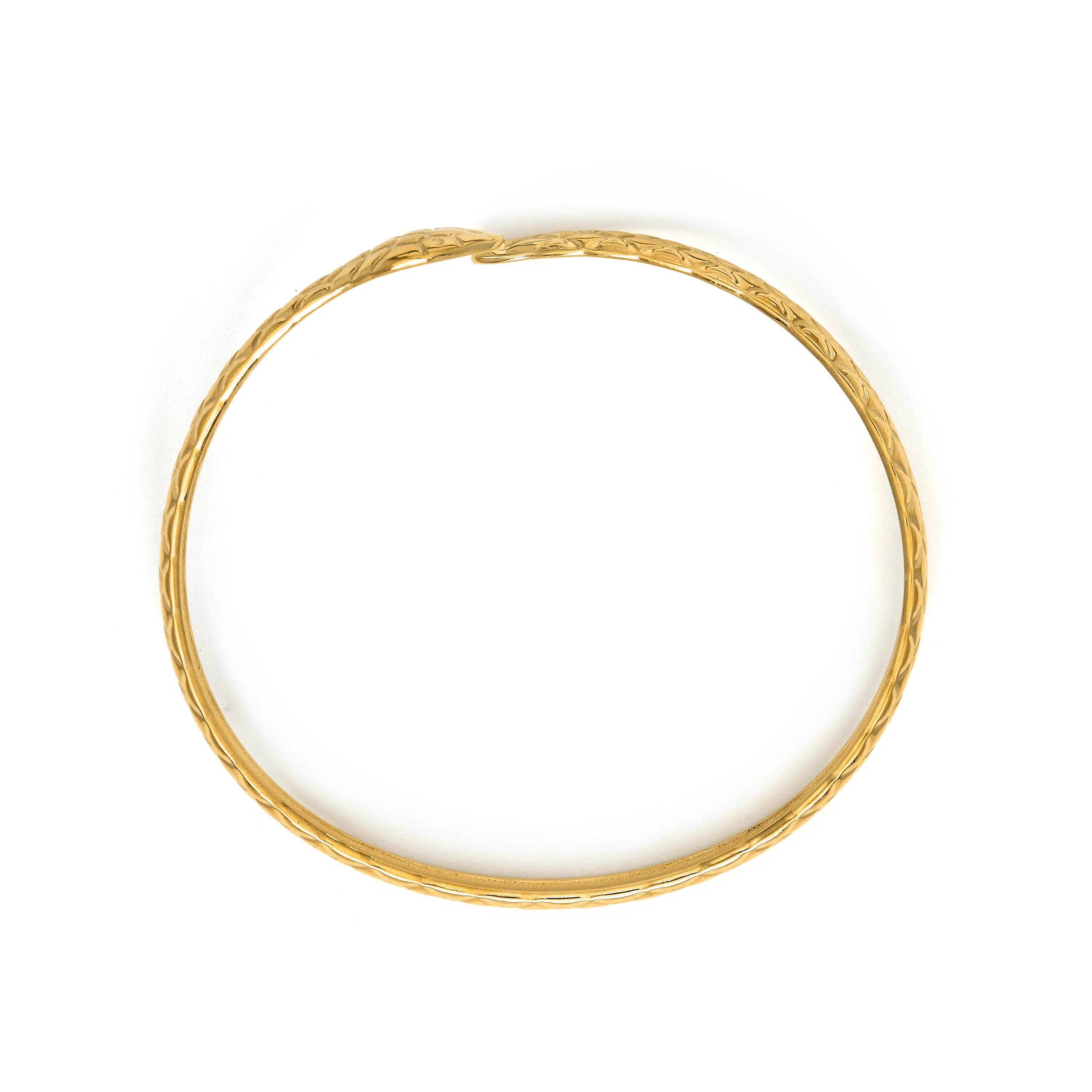 Pulsera acabada en oro amarillo 18K - Raxa - Image 3