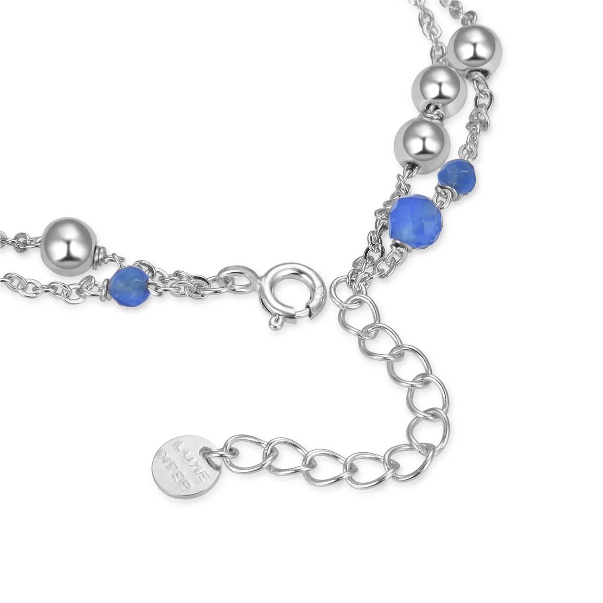 Pulsera Rekfat Plata De Ley 925 - Rekfat AZUL - Image 4