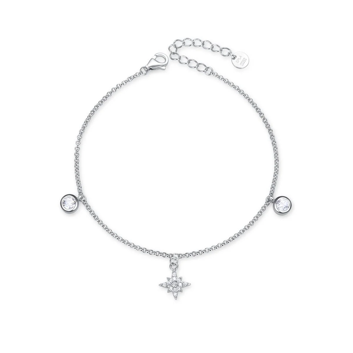 Pulsera Rilha Plata De Ley 925 - Rilha BLANCO - Image 2
