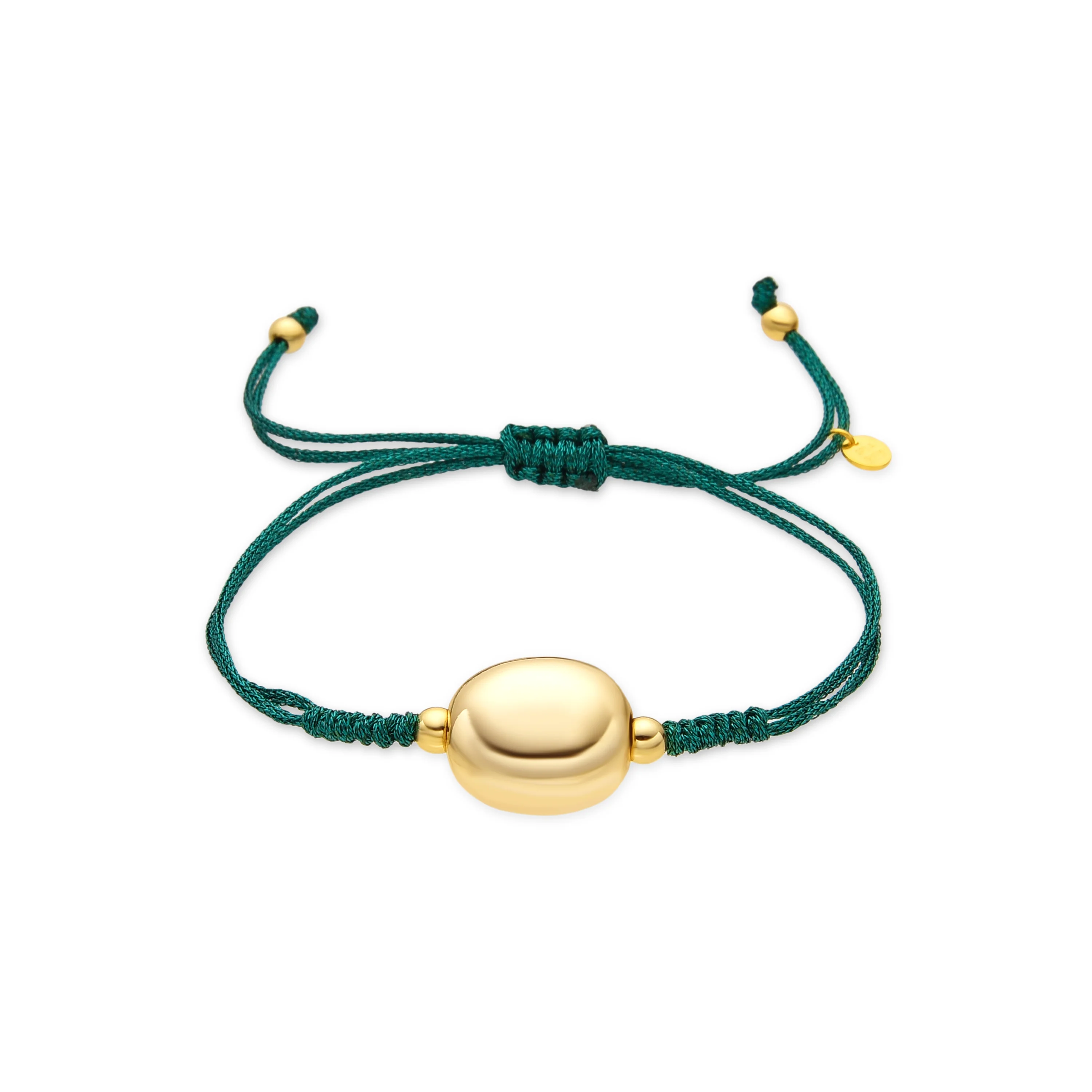 Pulsera de Plata de Ley 925 y acabado oro amarillo de 18k - Saina