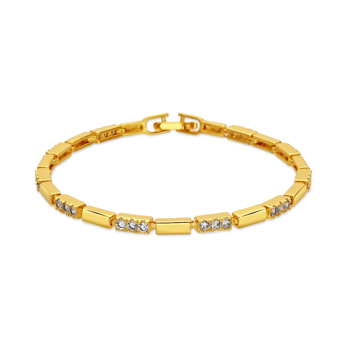 Pulsera Salbar acabado oro amarillo 18k - Salbar BLANCO