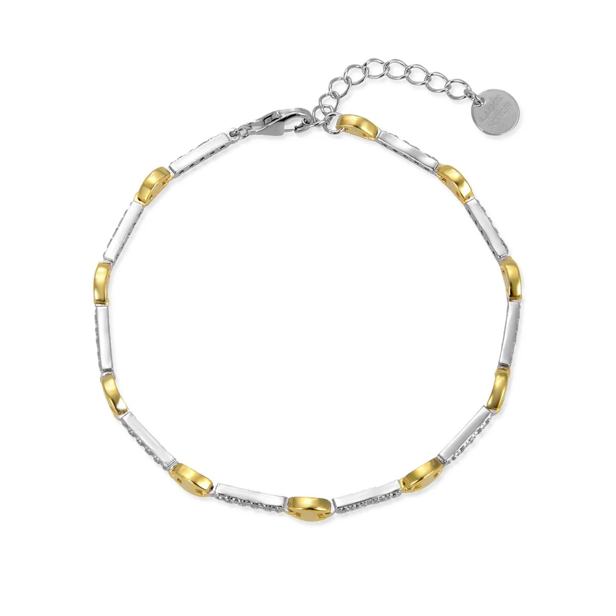 Pulsera Salrai Plata De Ley 925 - Salrai BLANCO - Image 2