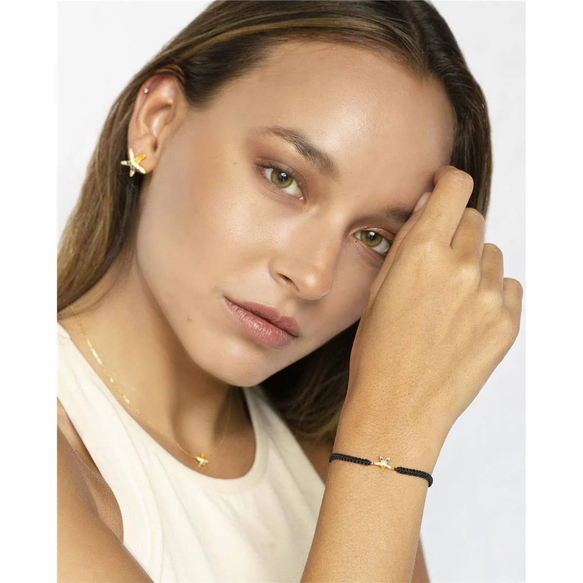 Pulsera Sarij Plata De Ley 925 - Sarij MULTICOLOR - Image 5