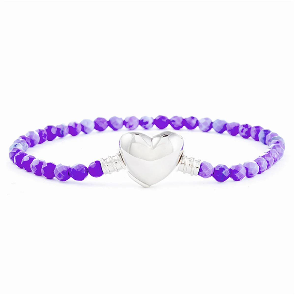 Pulsera Sekh acabado en Rodio - Sekh MORADO