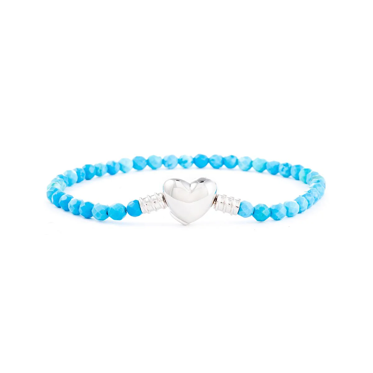 Pulsera Sekh acabado en Rodio - Sekh AZUL