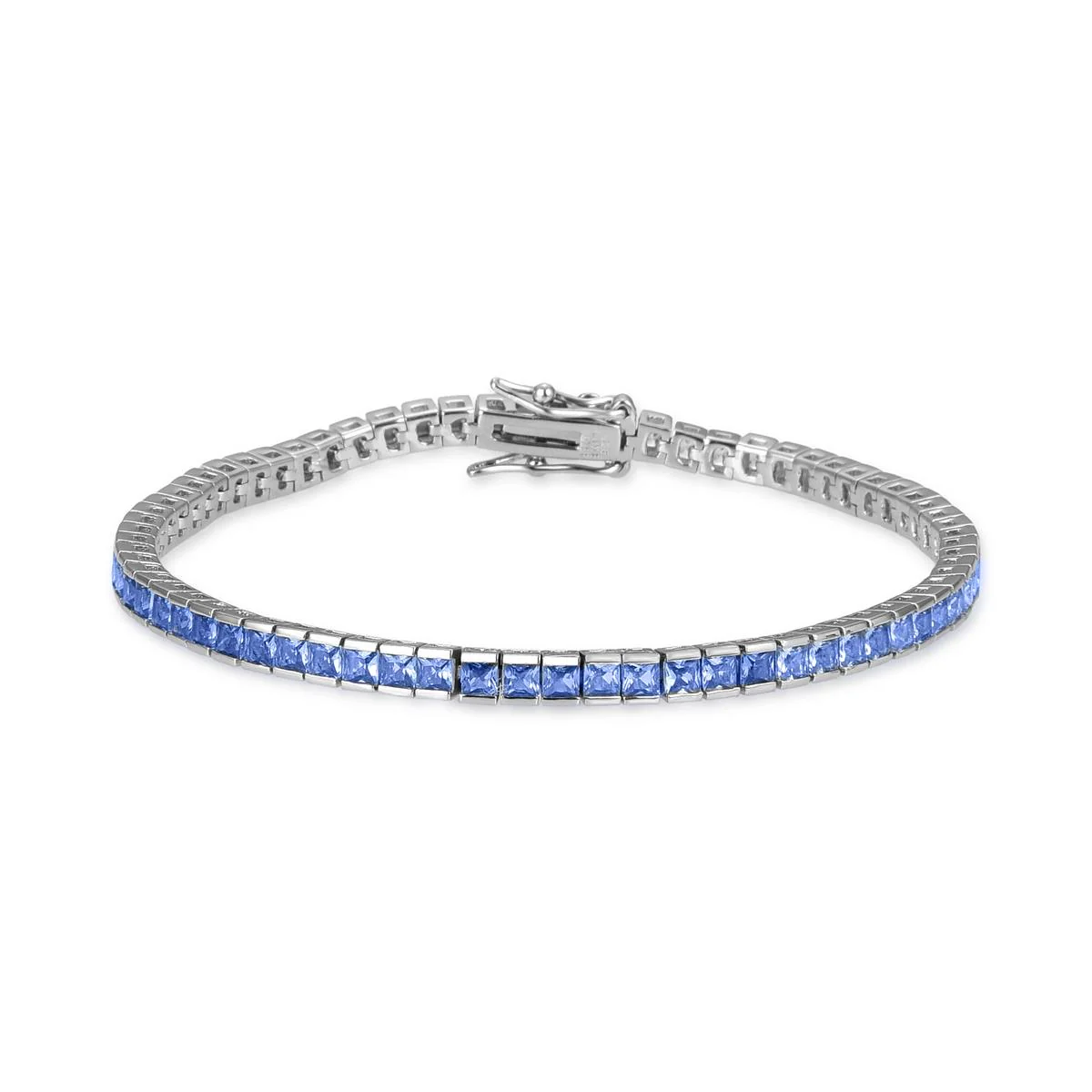 Pulsera Shazu Plata De Ley 925 - Shazu AZUL