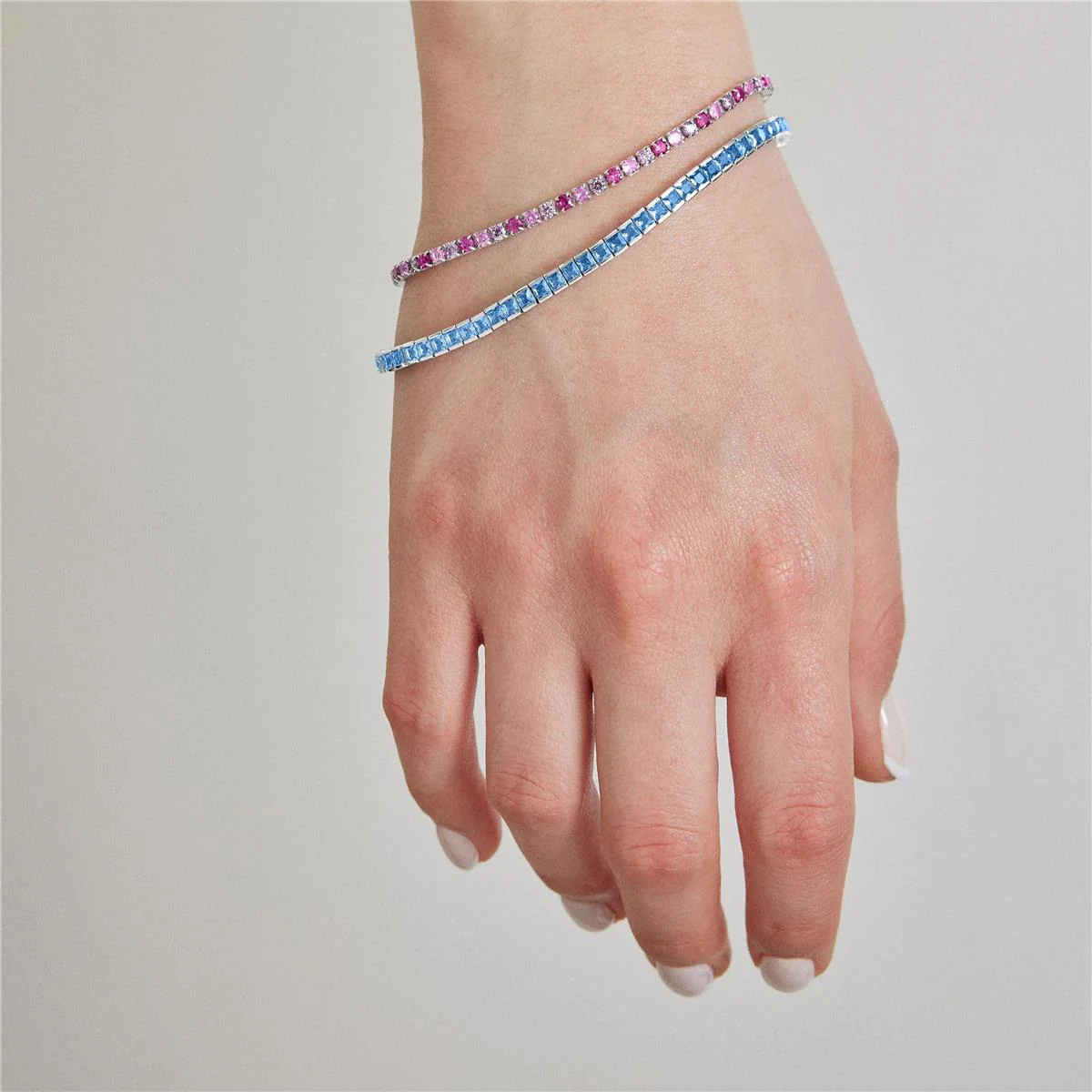 Pulsera Shazu Plata De Ley 925 - Shazu AZUL - Image 2