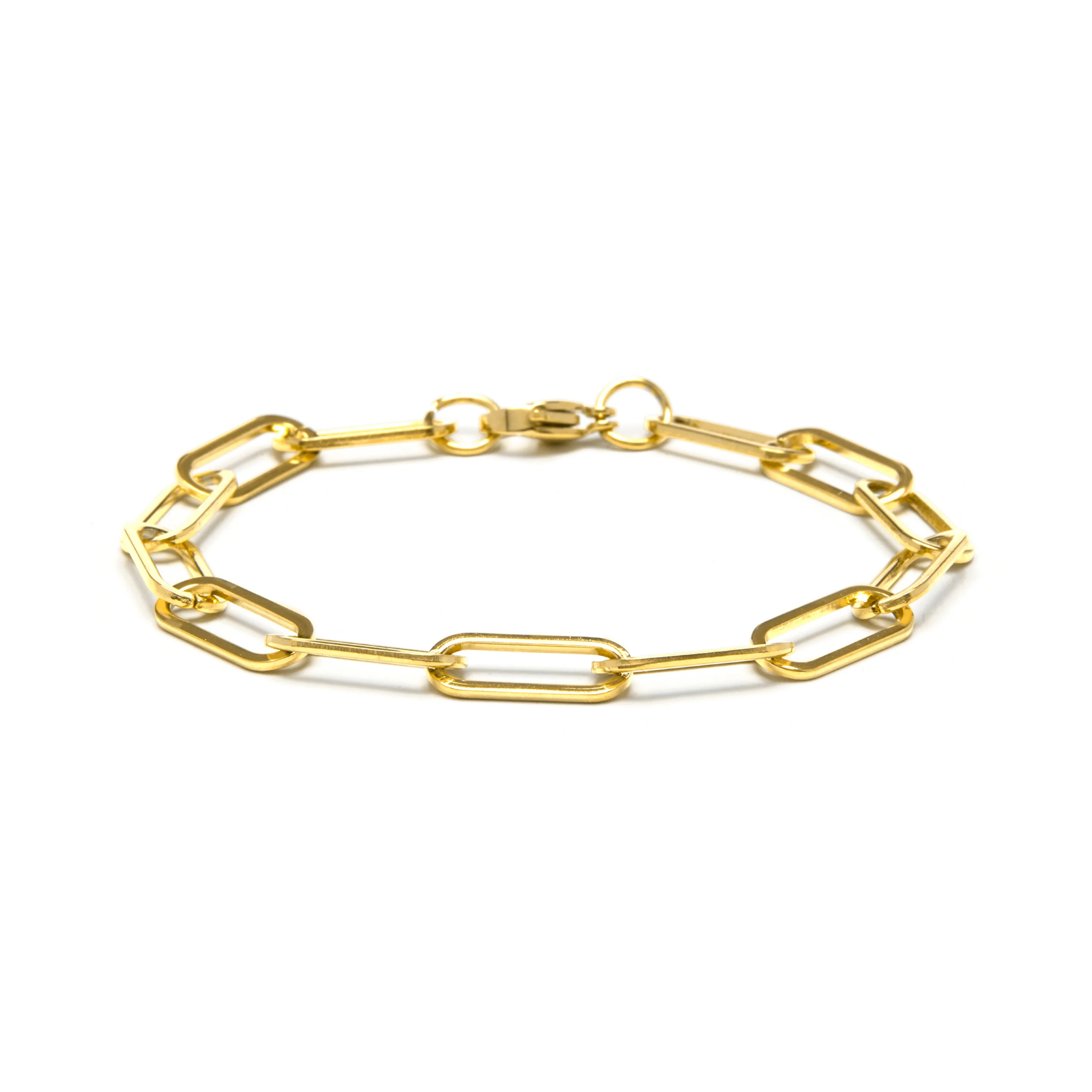Pulsera acabado en oro amarillo 18k - Siazar