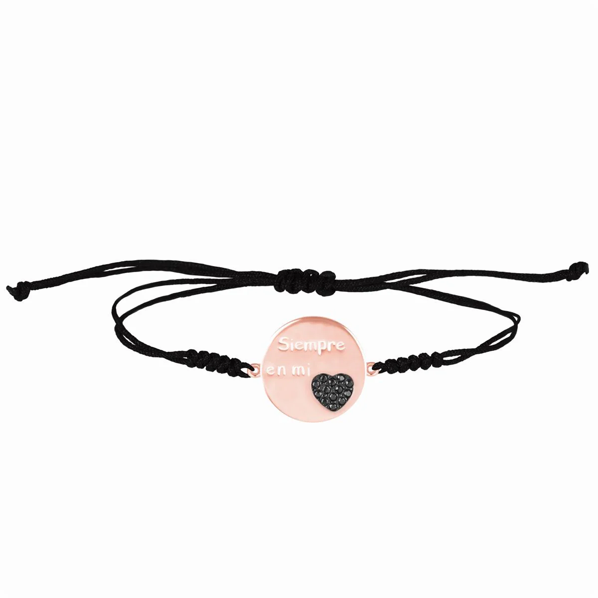 Pulsera Siempre Plata De Ley 925 - Siempre NEGRO