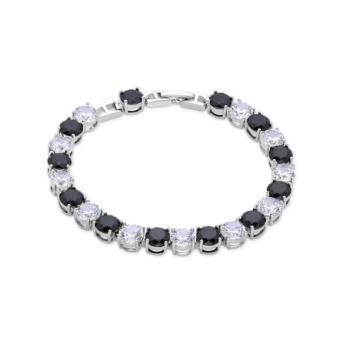 Pulsera Siju acabada en rodio - Siju NEGRO