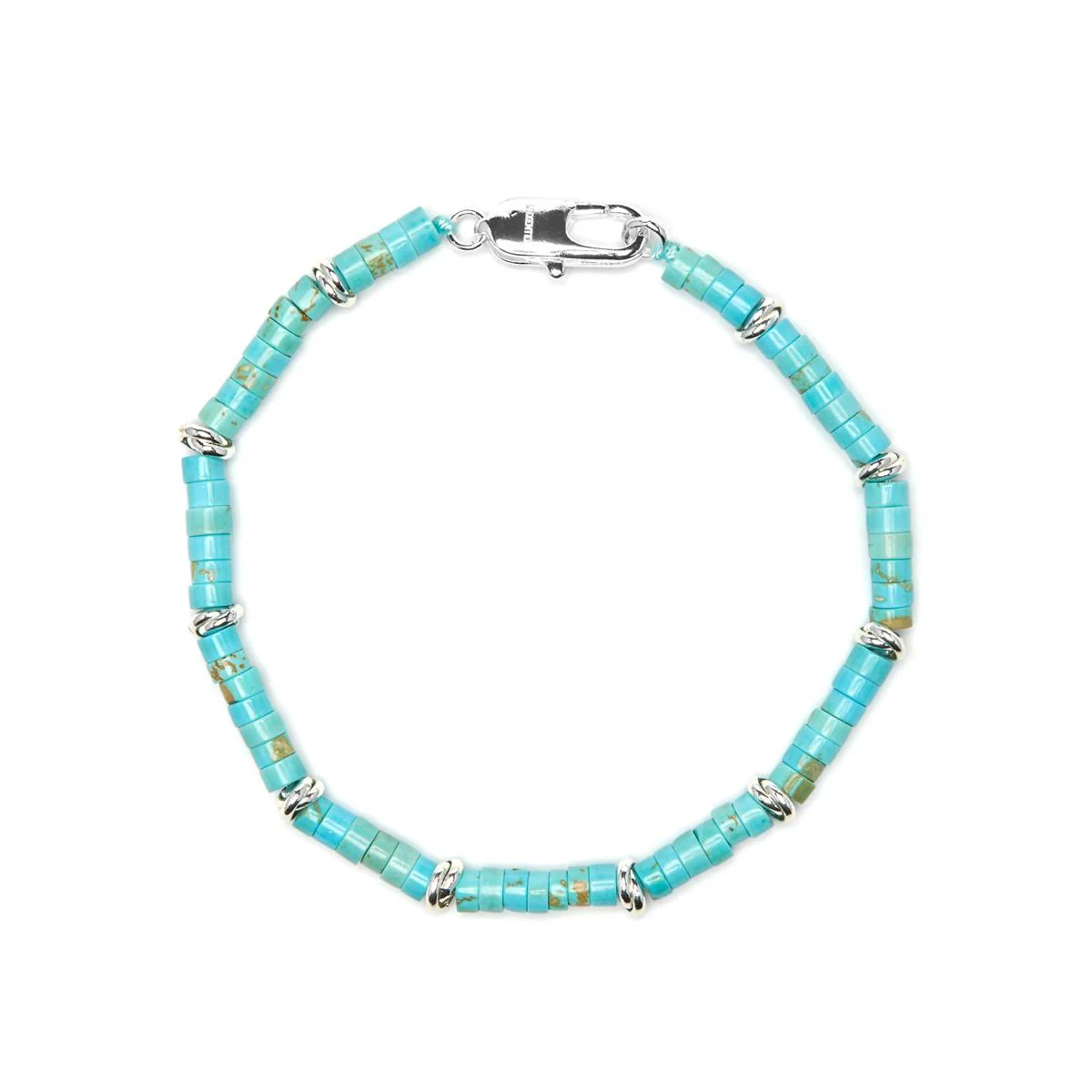 Pulsera Silbi acabado plata - Silbi AZUL - Image 2